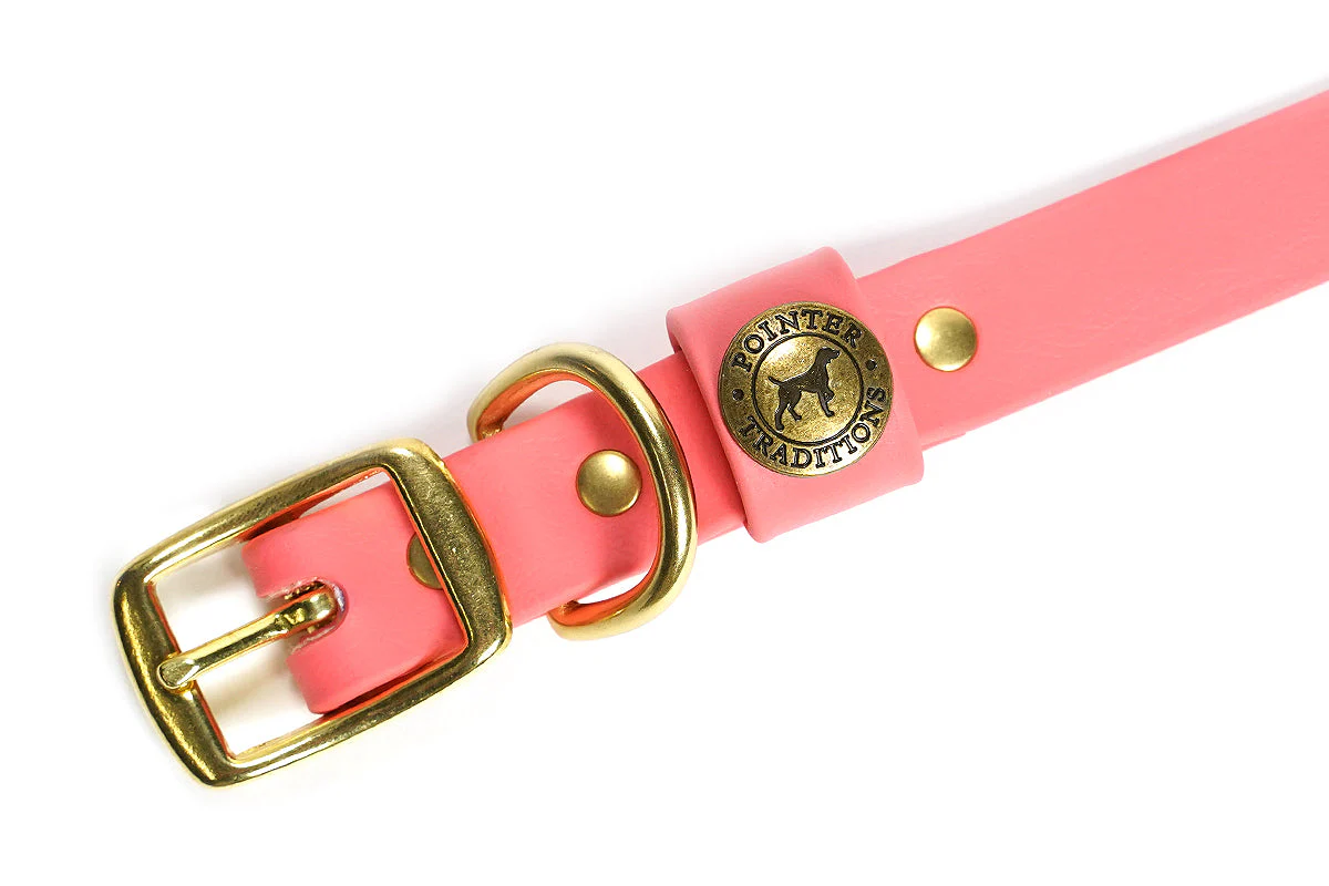 Hunting Dog Center Ring Collar - Coral - Image 2