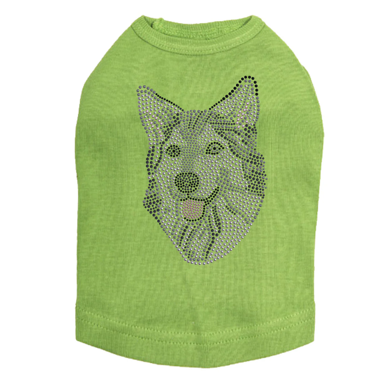Husky/Tamaskan Face - Dog Tank - Image 3
