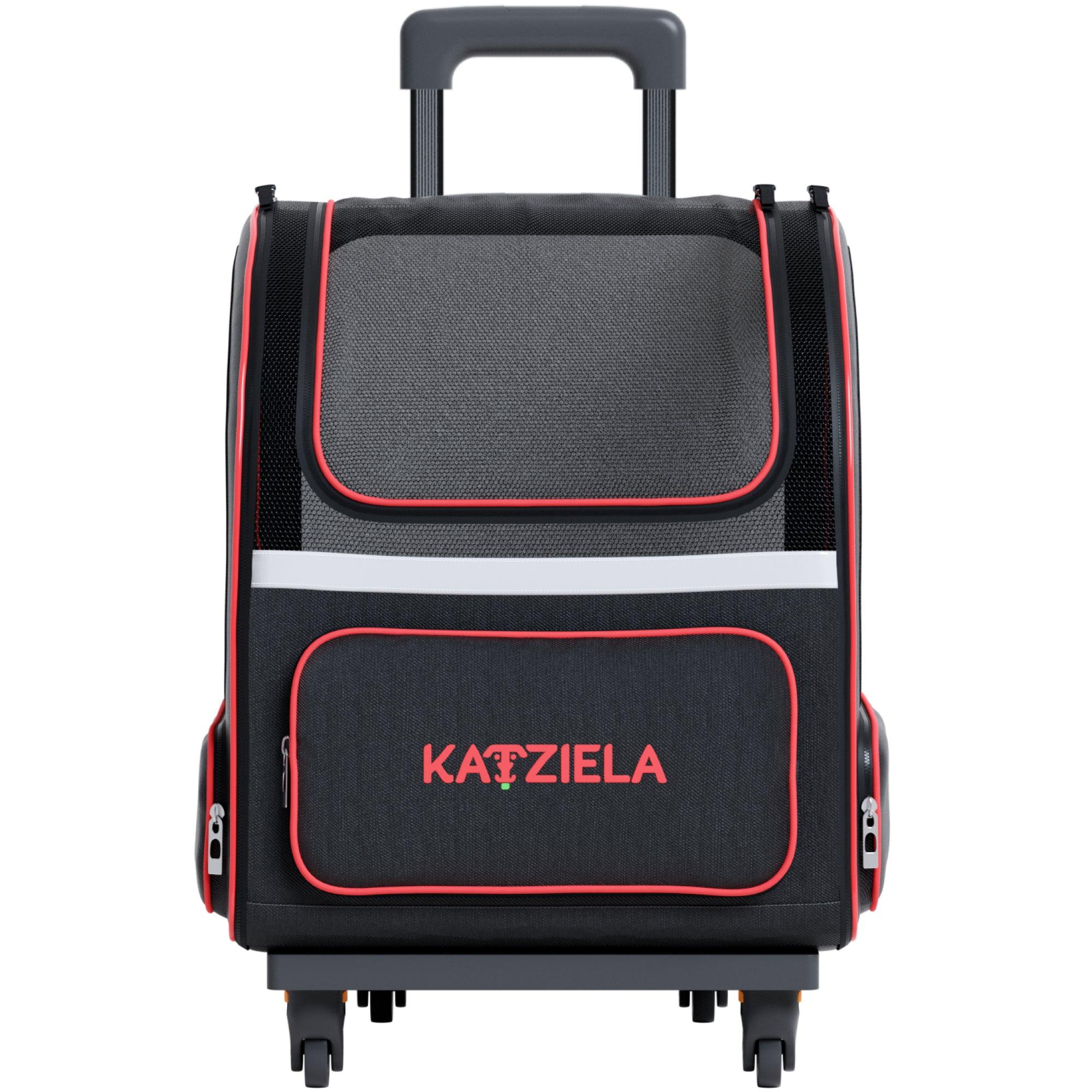 Hybrid Adventurer Pet Backpack with Removable Wheels and Telescopic Handle - Image 10