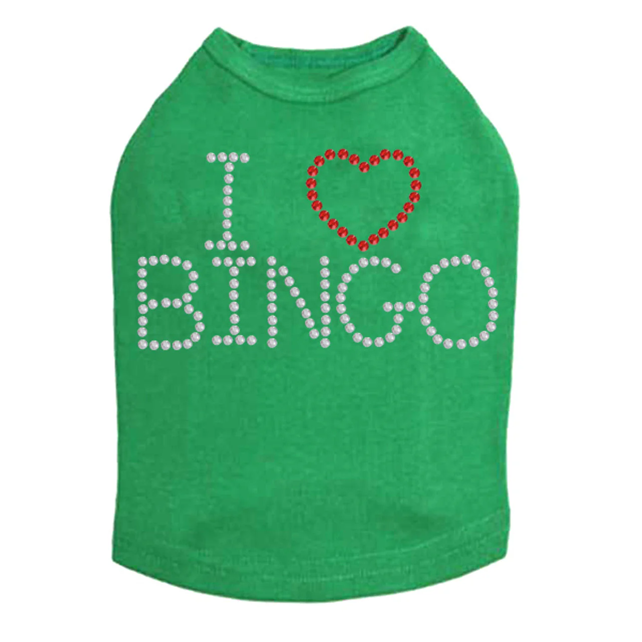 I Love Bingo - Dog Tank - Image 2