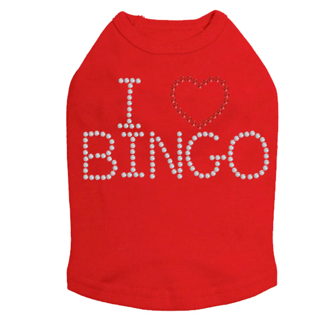 I Love Bingo - Dog Tank - Image 8