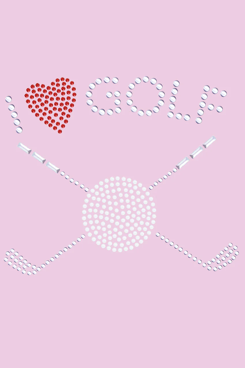 I Love Golf (Small) - Bandana - Image 17