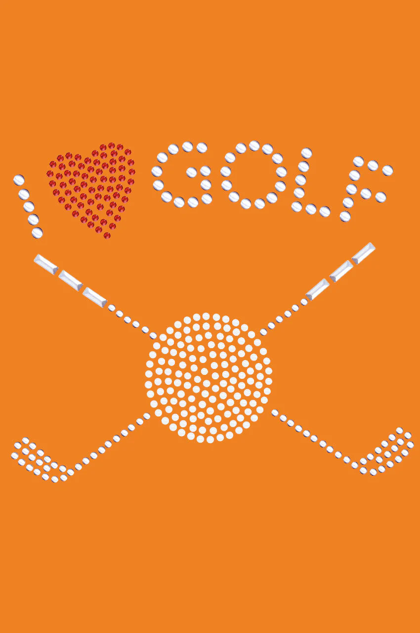 I Love Golf (Small) - Bandana - Image 4