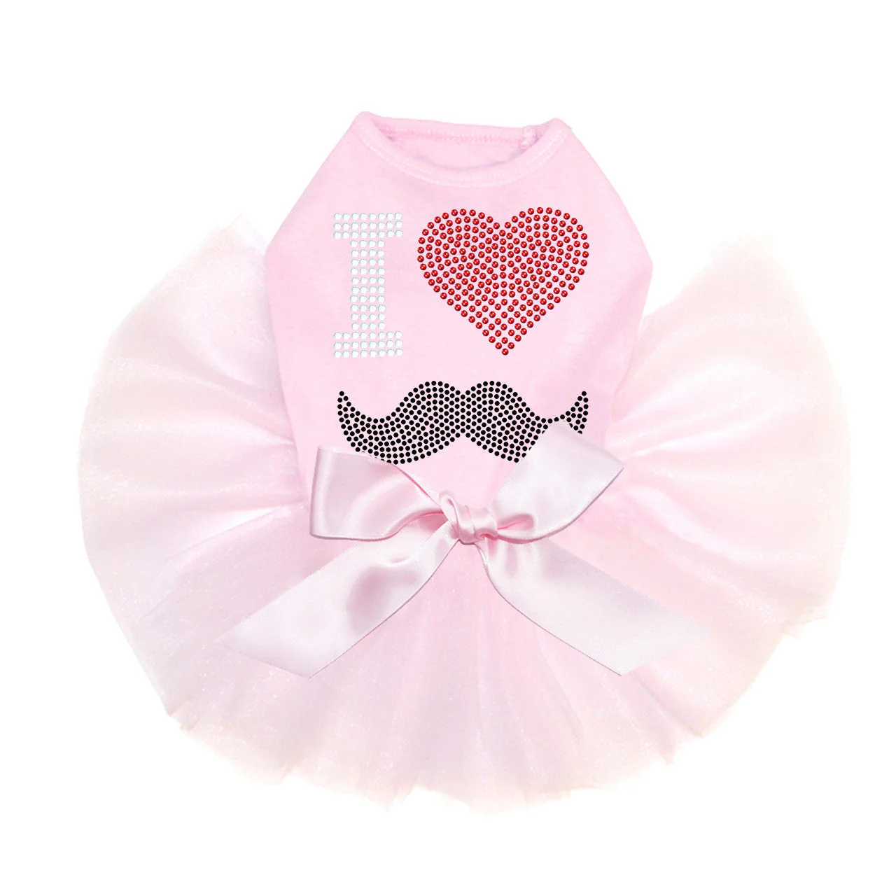I Love Mustache - Custom Tutu - Image 2