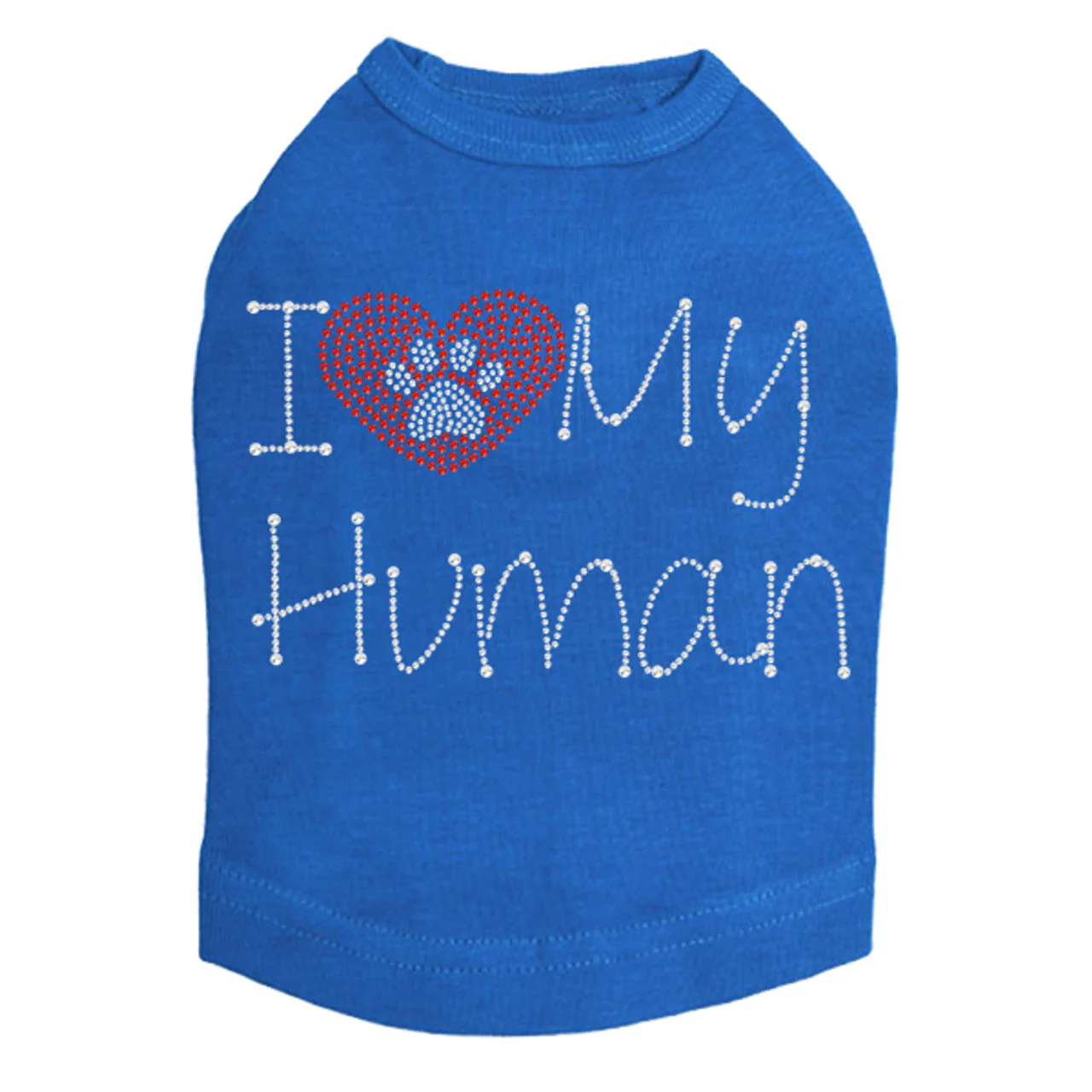 I Love My Human - Dog Tank - Image 11