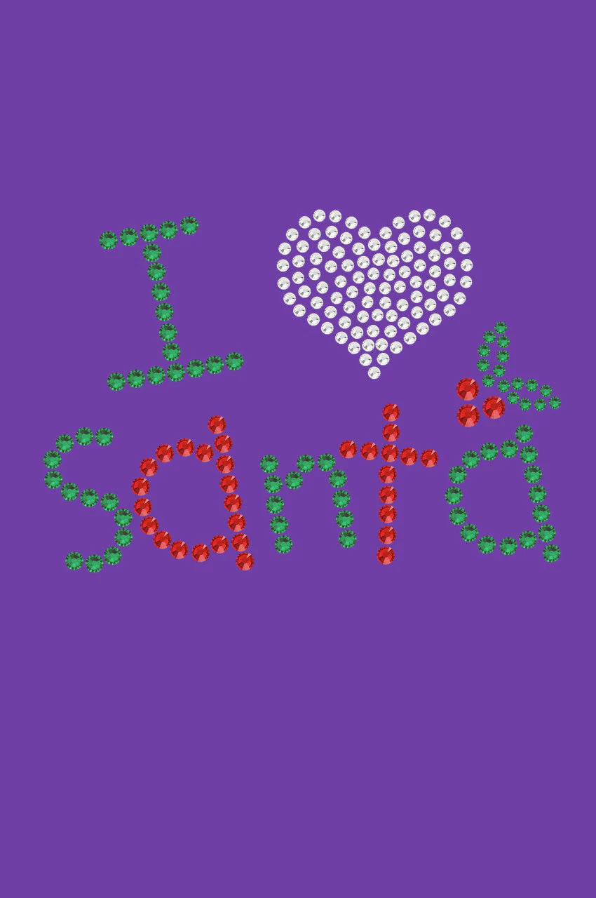 I Love Santa - Bandana - Image 6