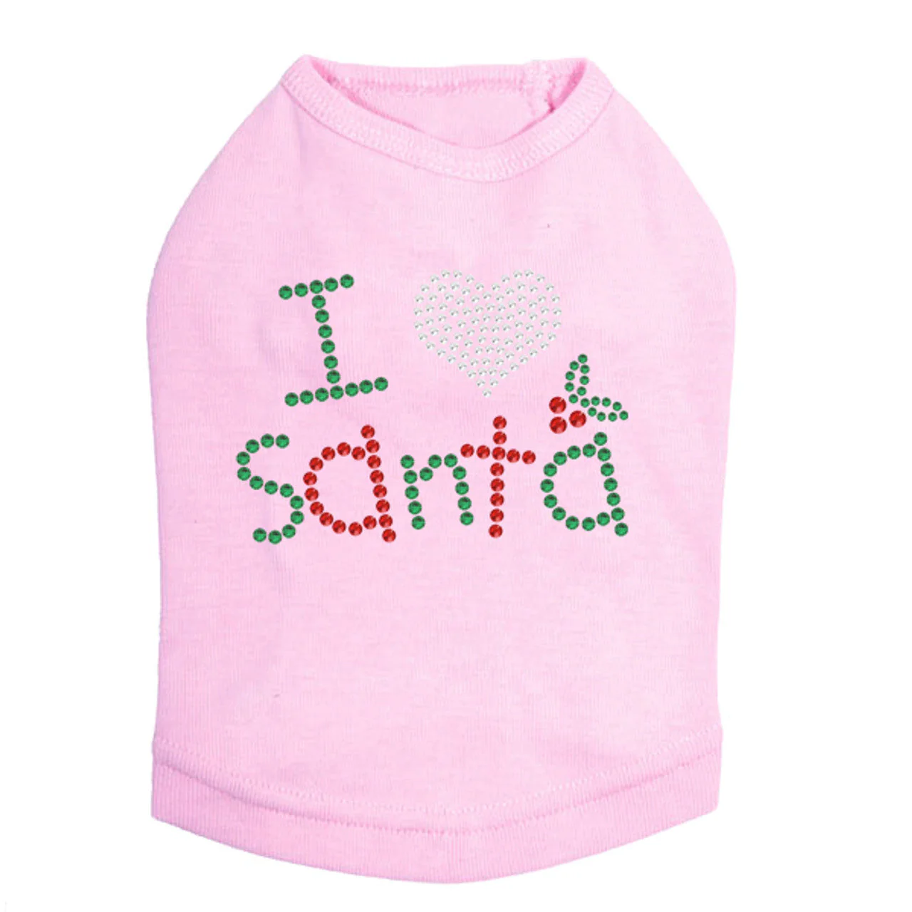 I Love Santa - Dog Tank - Image 4