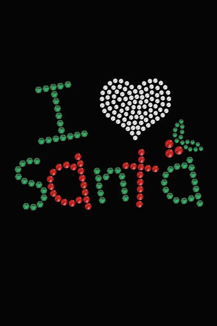 I Love Santa - Women's T-shirt