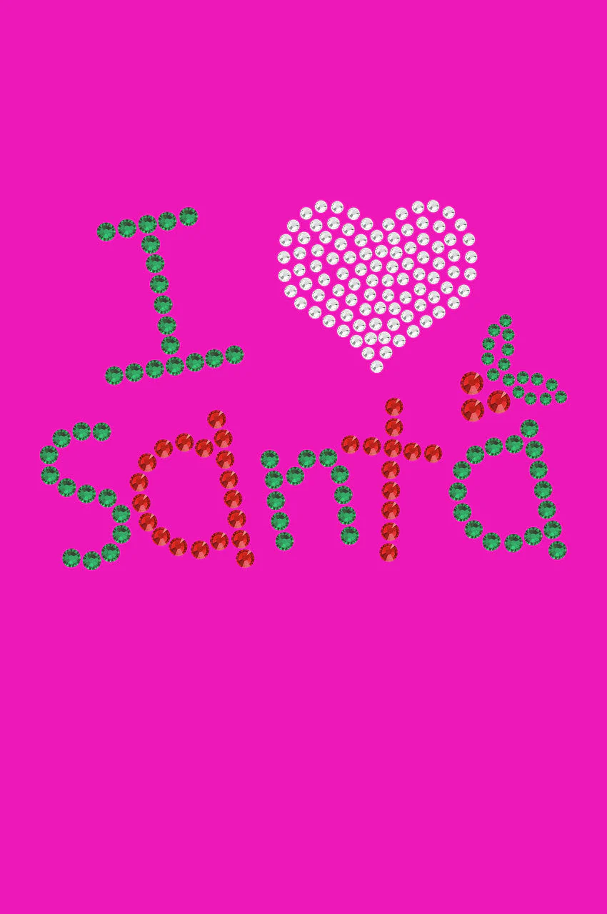 I Love Santa - Women's T-shirt - Image 5