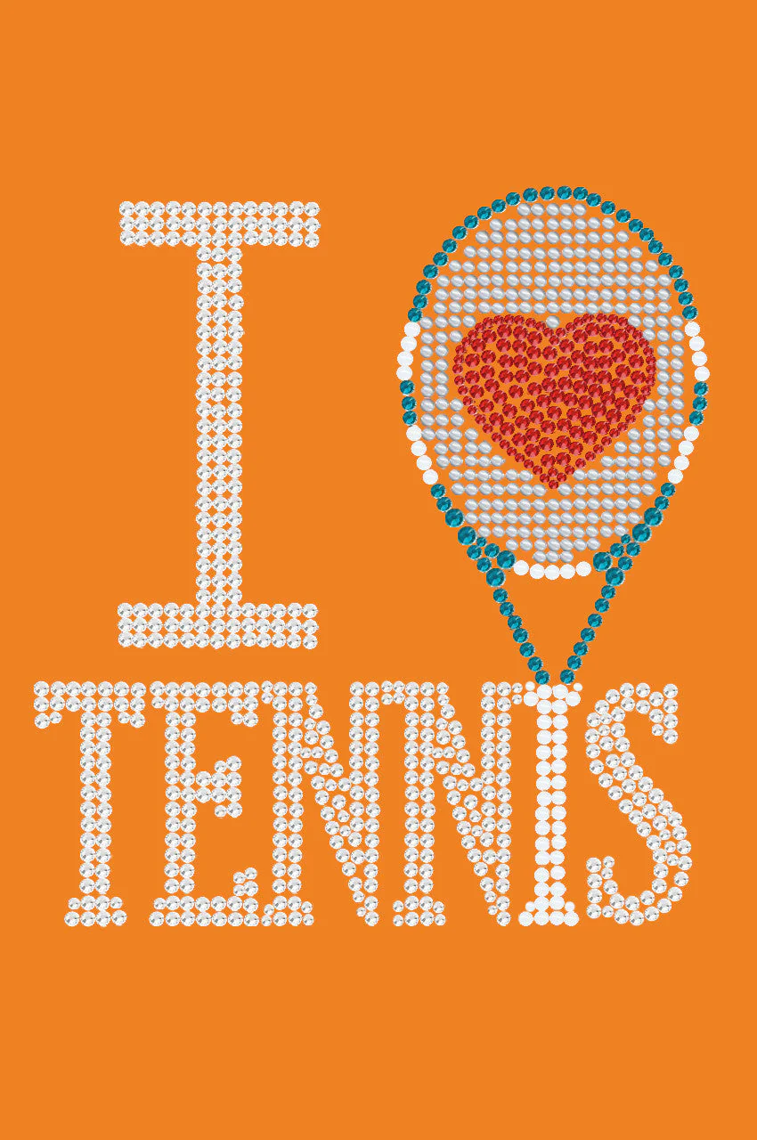 I Love Tennis - Bandana - Image 8