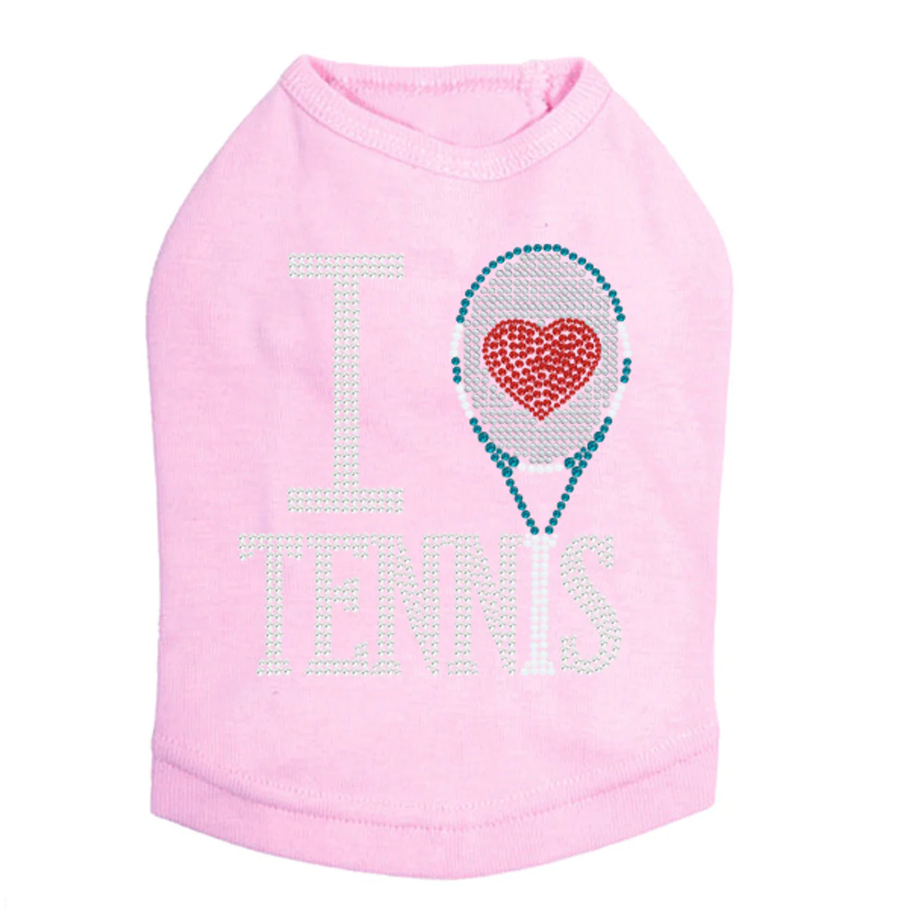 I Love Tennis - Dog Tank - Image 6