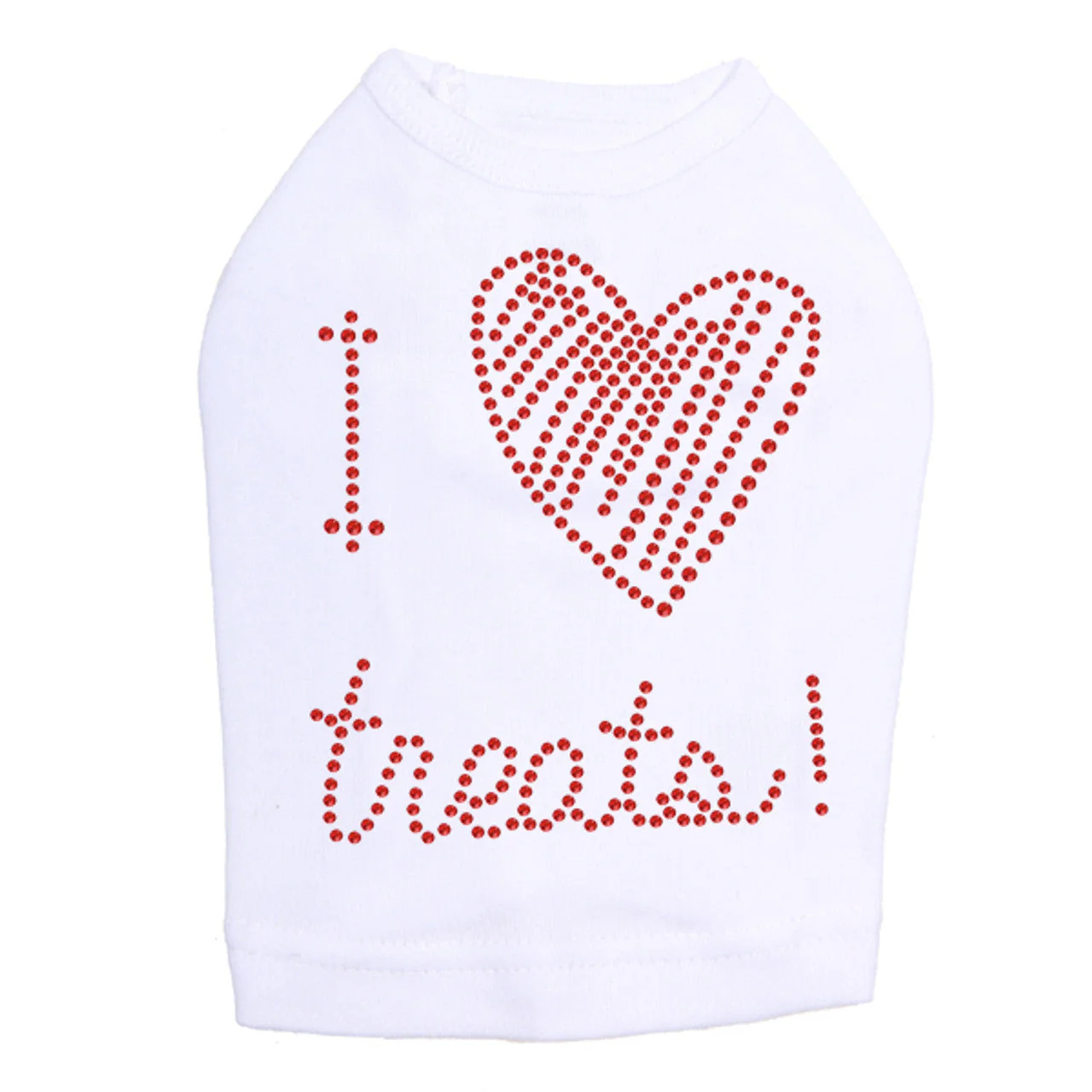 I Love Treats - Dog Tank - Image 2
