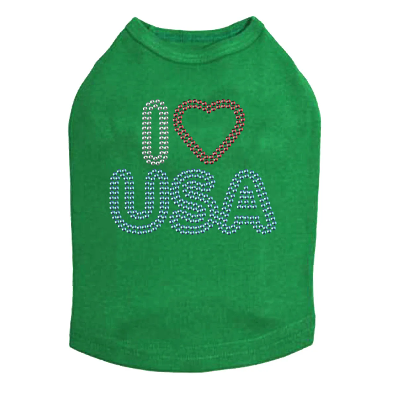 I Love USA 2- Dog Tank - Image 10