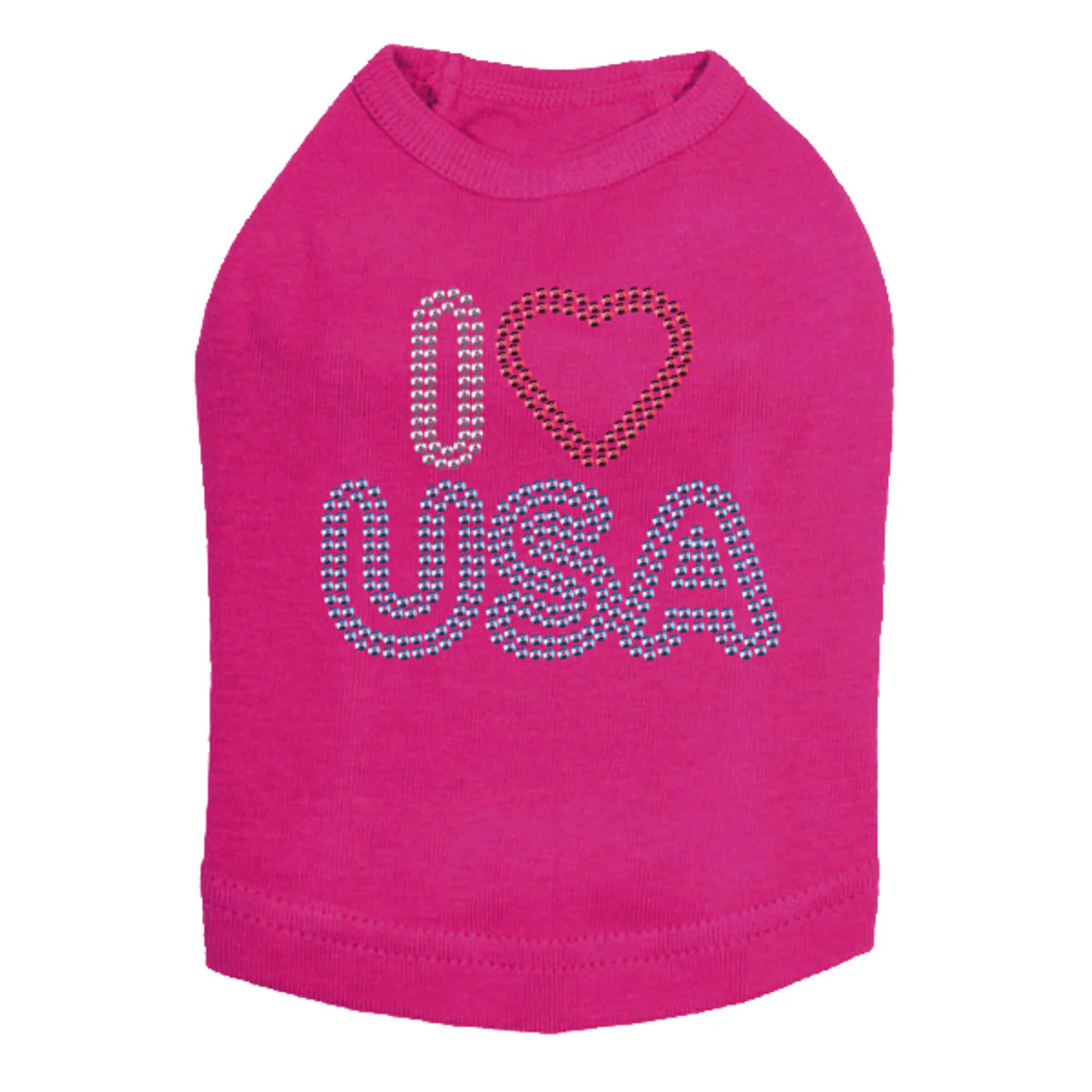 I Love USA 2- Dog Tank - Image 13