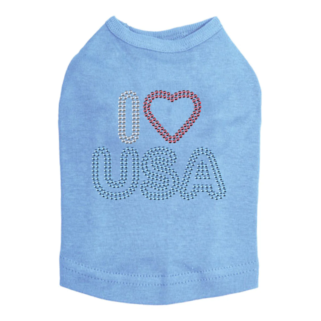I Love USA 2- Dog Tank - Image 7