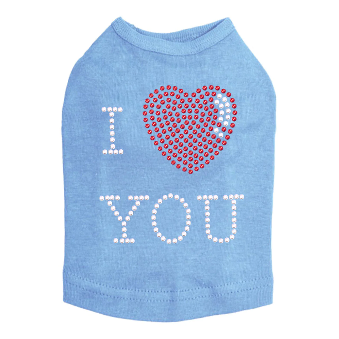 I Love You 1 - Dog Tank - Image 2