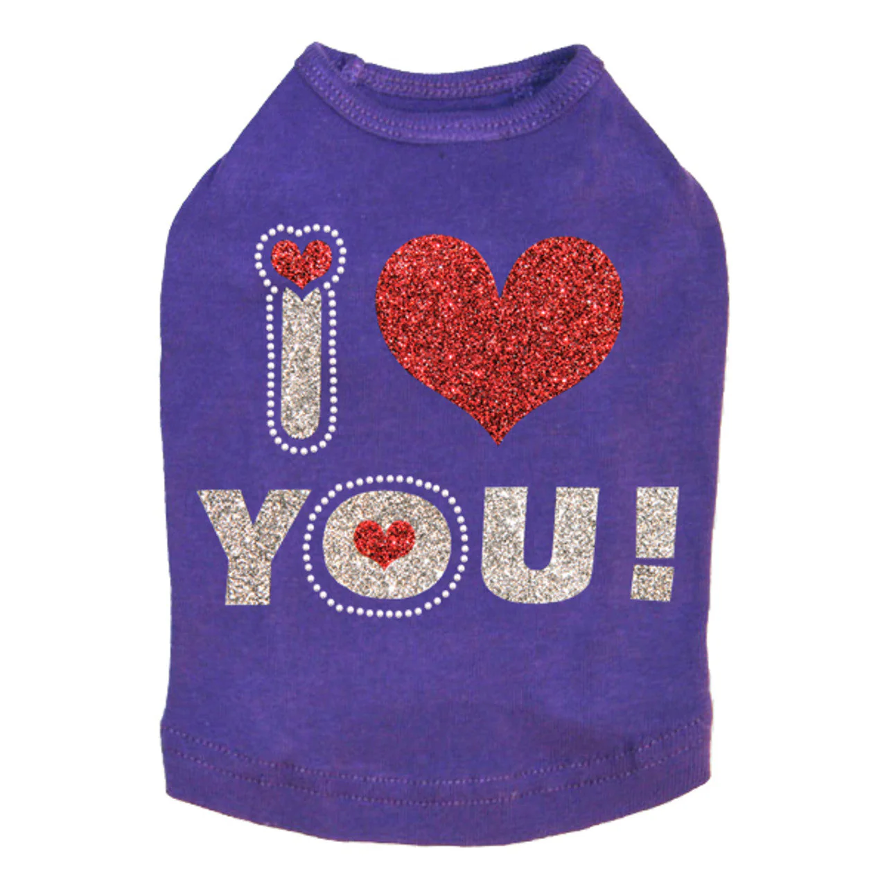 I Love You 2 - Dog Tank - Image 7