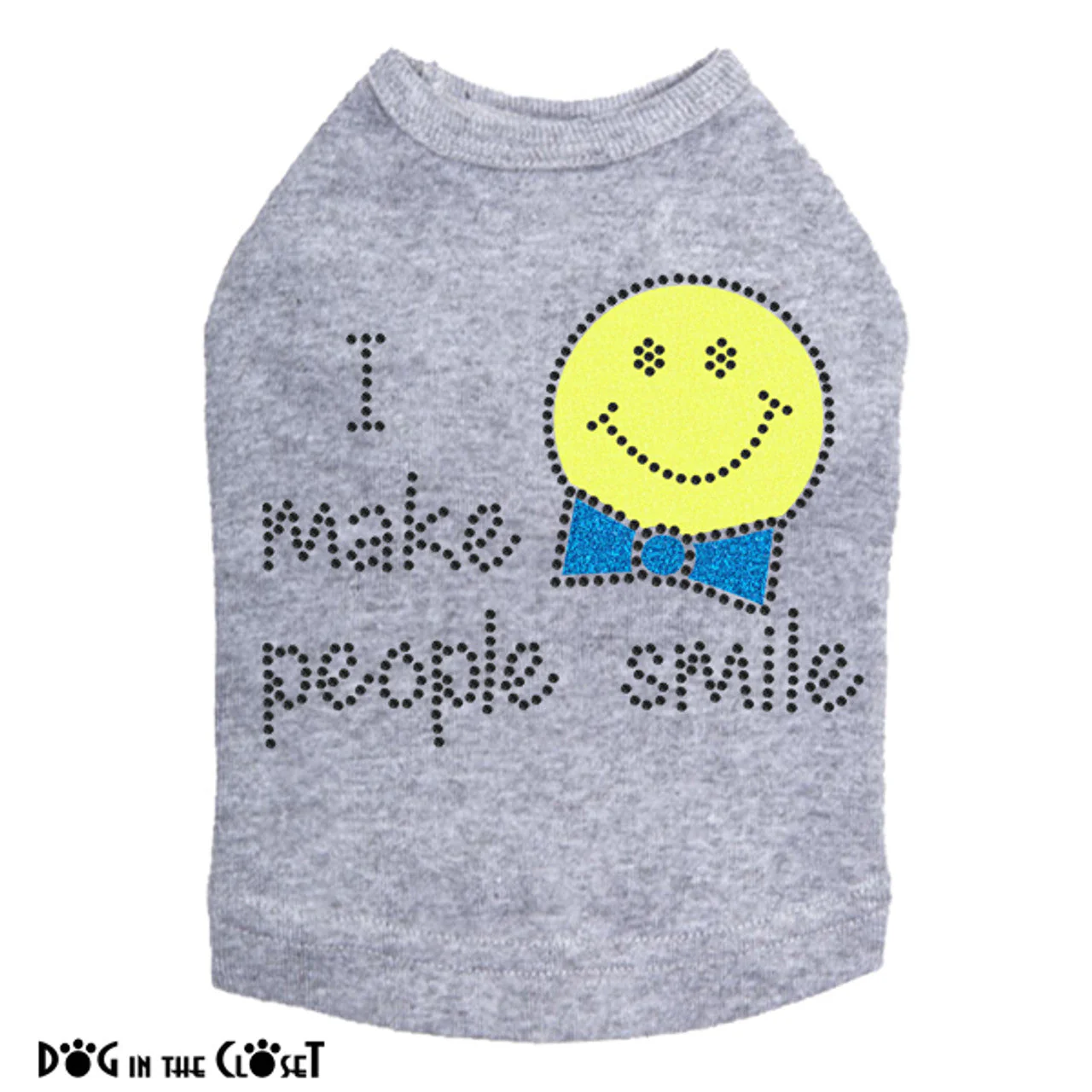 I Make People Smile (Boy) - Dog Tank - Image 3