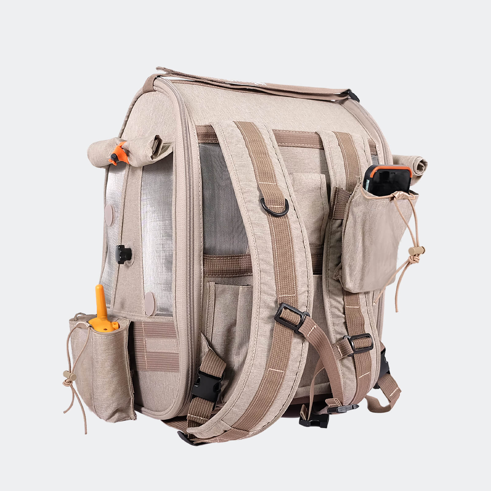ibiyaya x BirdTricks TrackPack for Birds, Patented Small Bird Carrier Backpack with Perch - Image 8