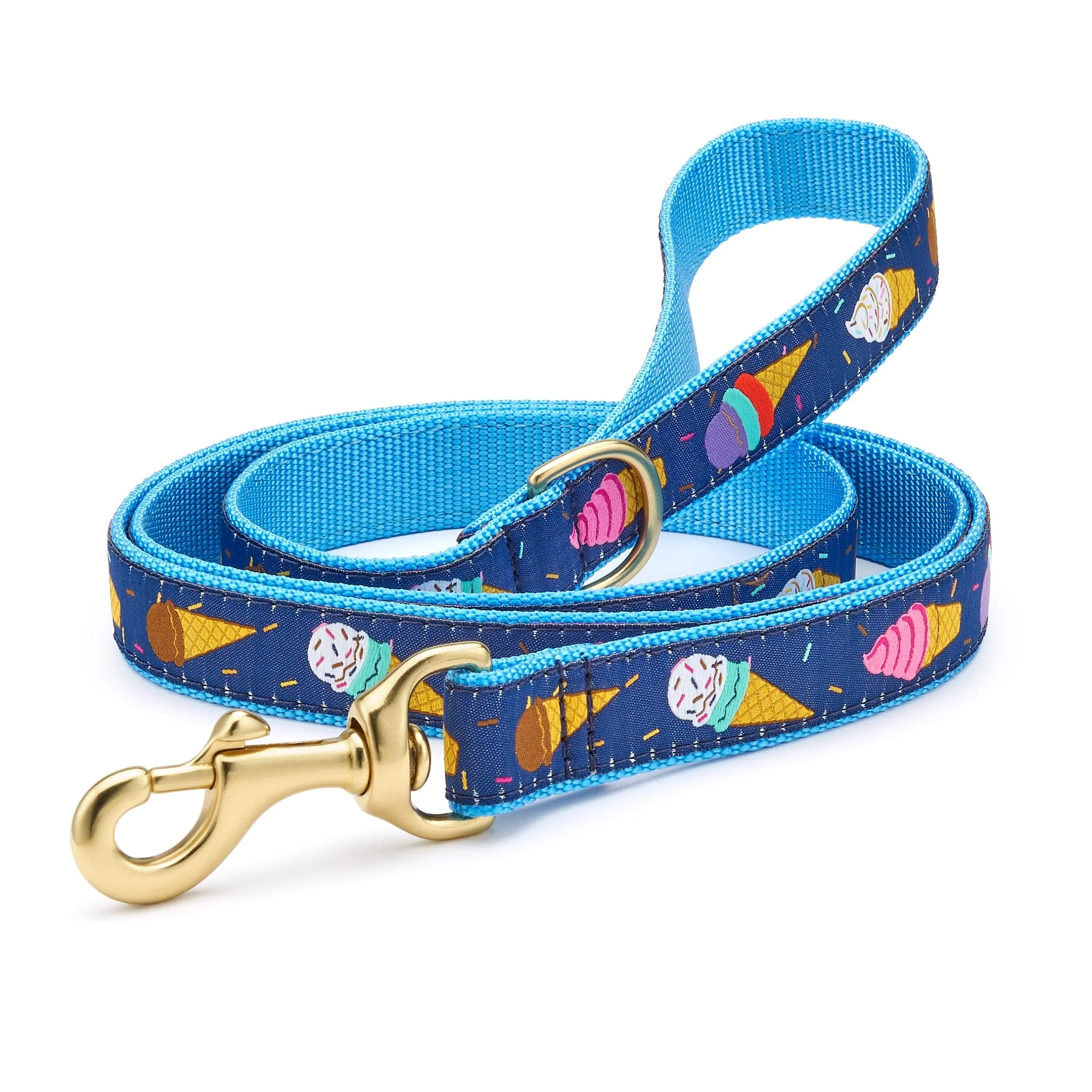 Up Country Ice Cream Cast Brass Dog Leash