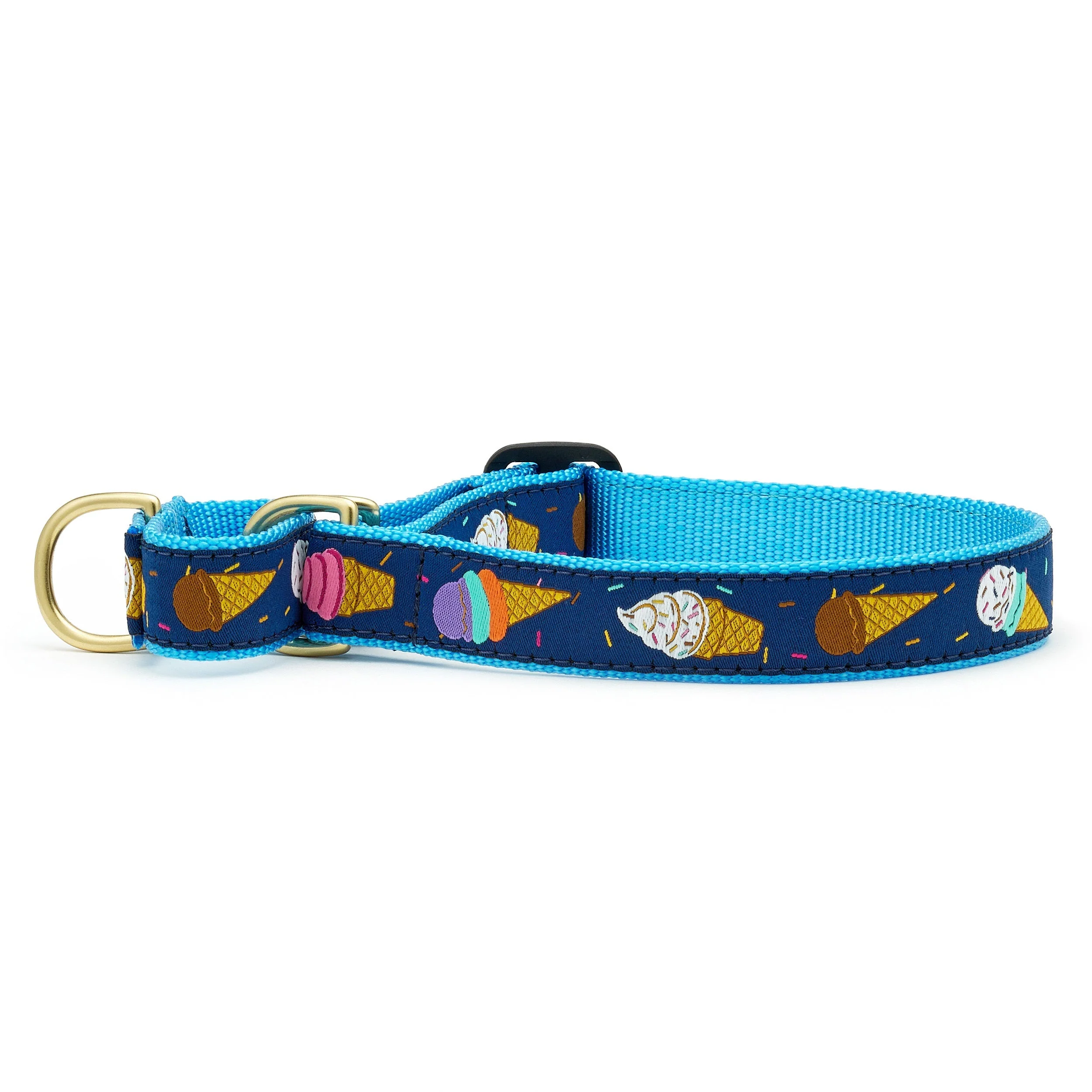 Up Country Ice Cream Cast Brass Martingale Collar