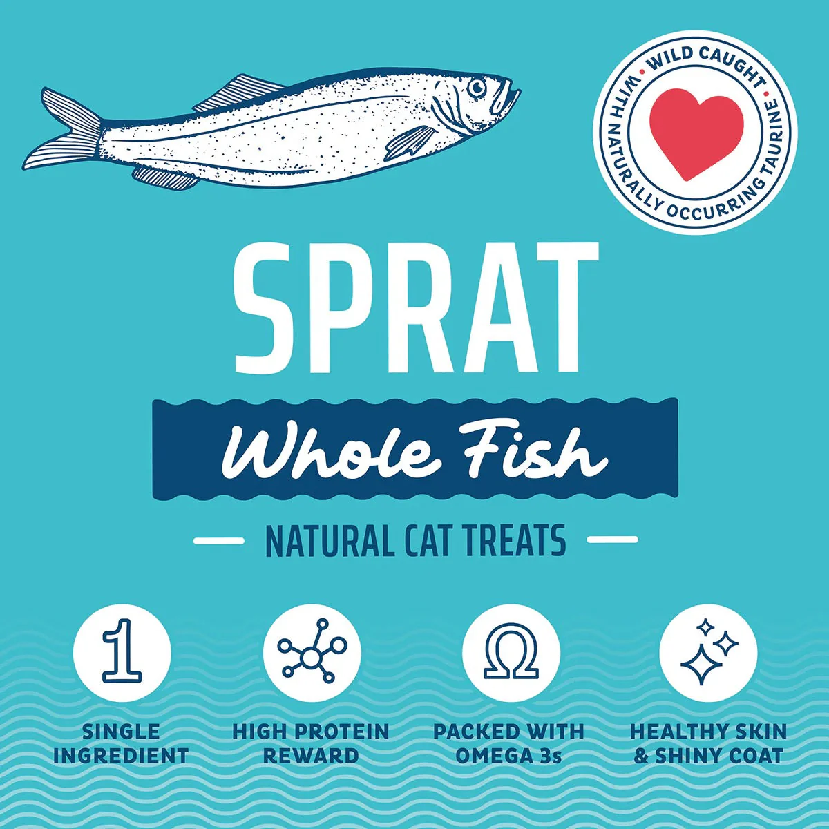 Icelandic Whole Sprats Dog Treats (2oz) - Image 4