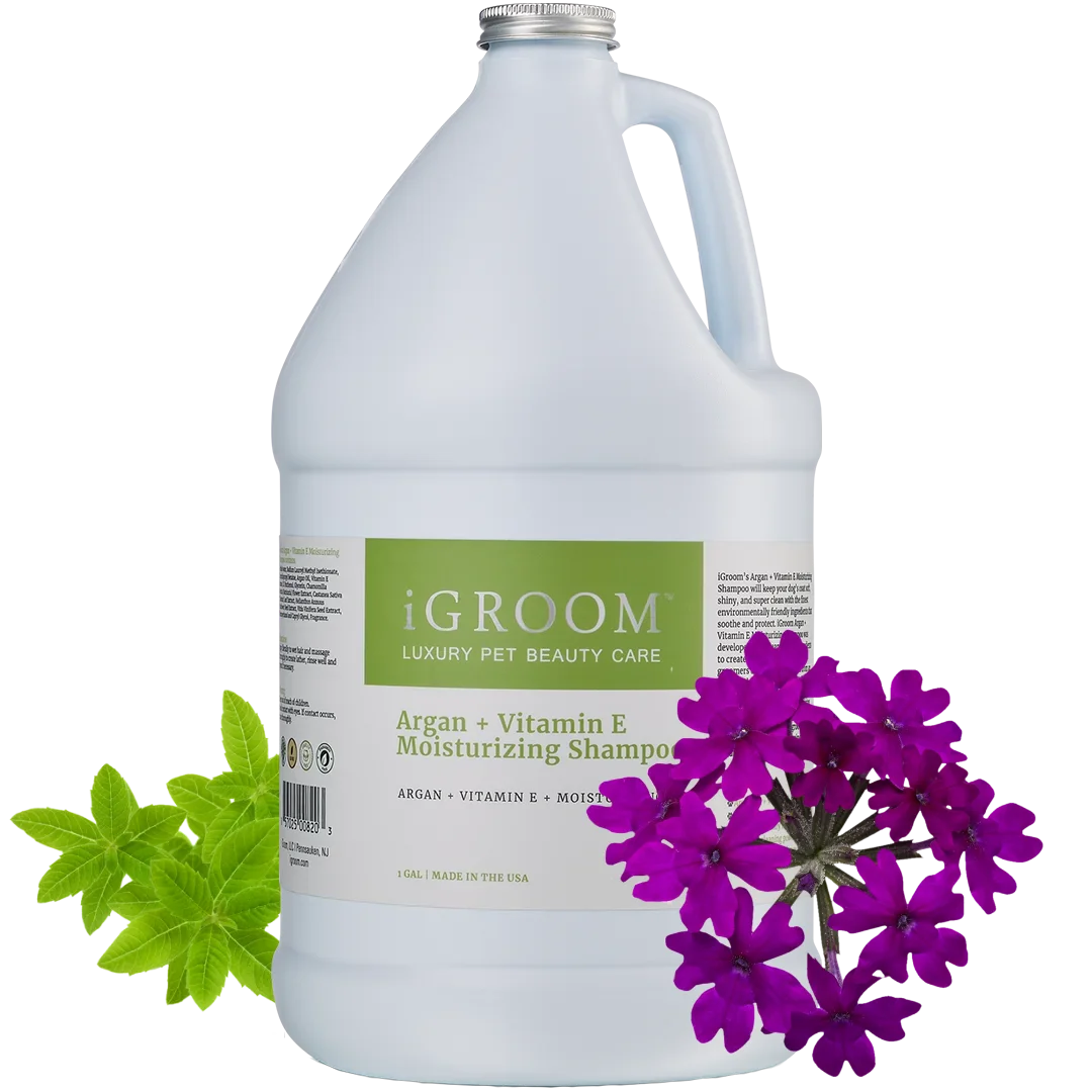 Argan and Vitamin E Shampoo Gallon by iGroom - Image 2