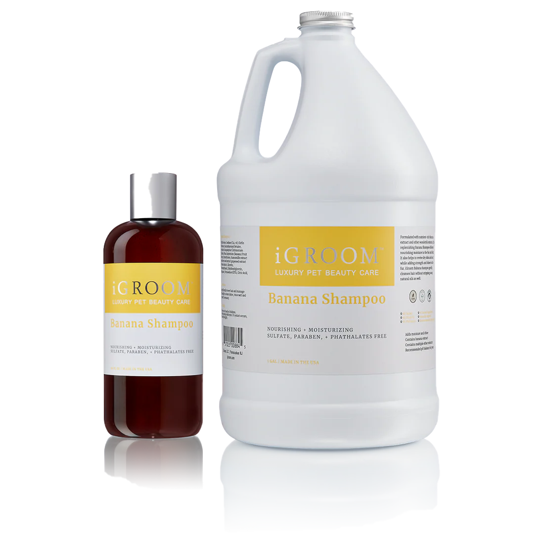 Banana Shampoo Gallon by iGroom - Image 3