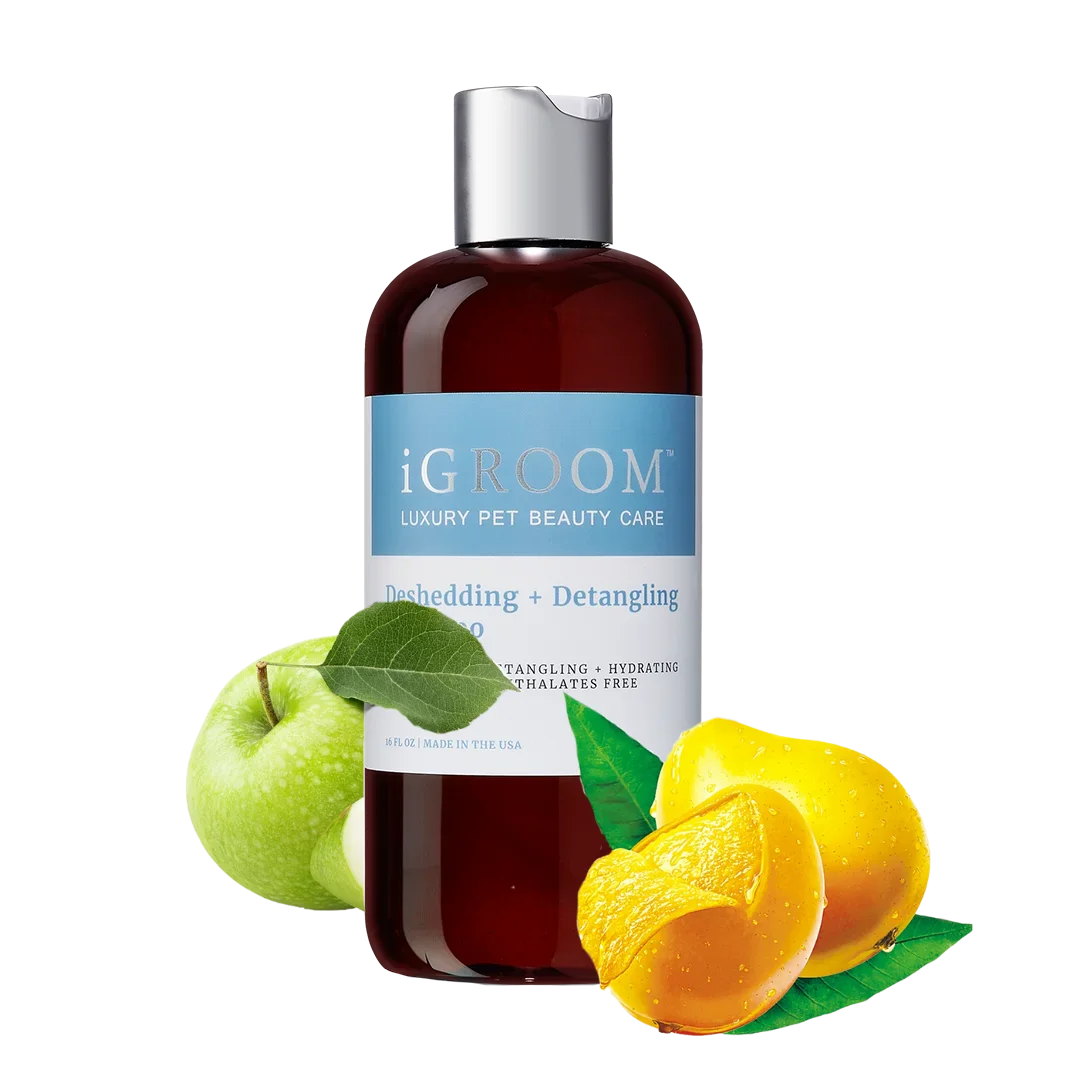 Deshedding and Detangling Shampoo 16oz by iGroom - Image 2