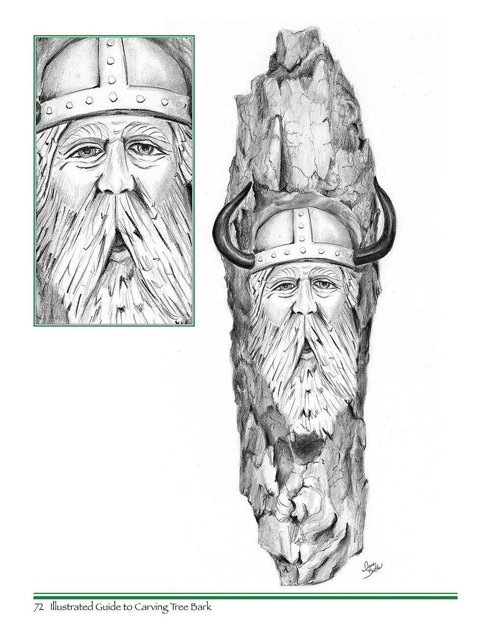 Illustrated Guide to Carving Tree Bark - Image 7