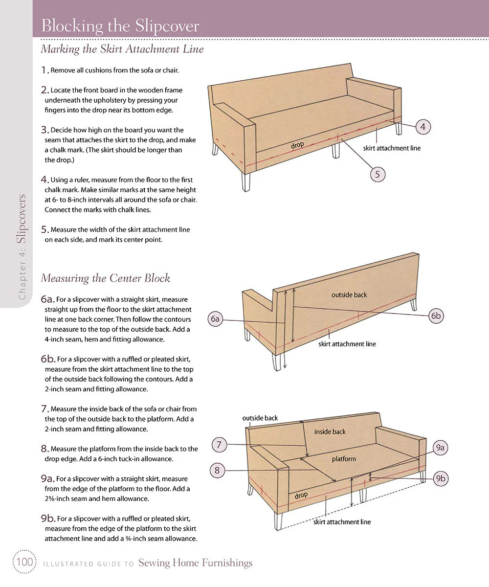 Illustrated Guide to Sewing Home Furnishings - Image 5