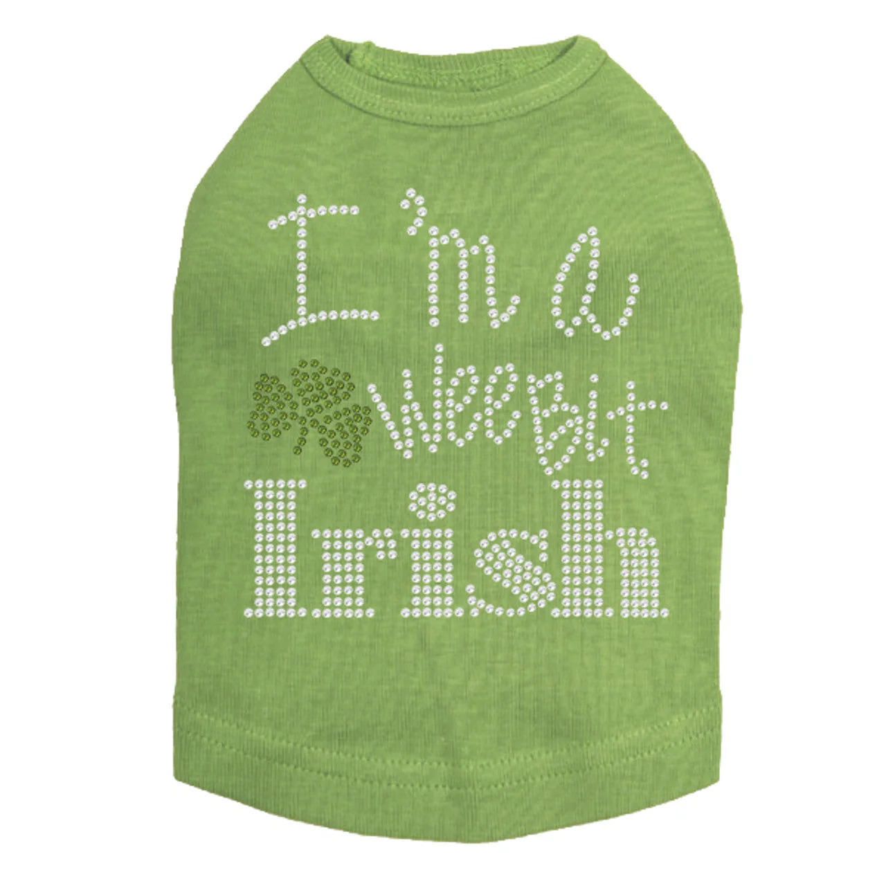 Im a Wee Bit Irish - Dog Tank - Image 3