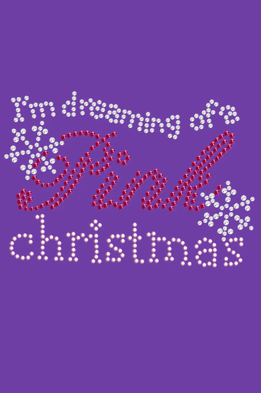 I'm Dreaming of a Pink Christmas - Bandana - Image 6