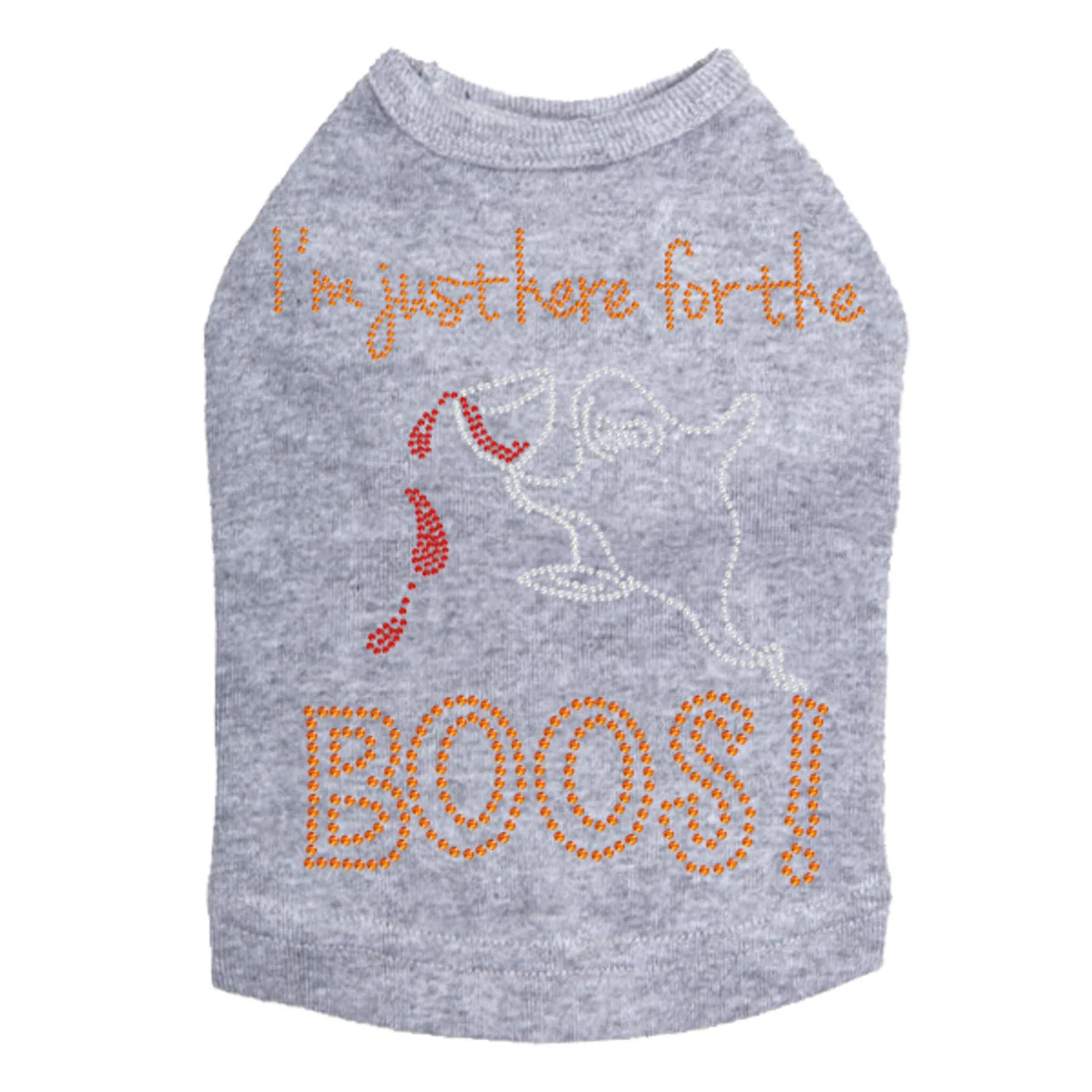 I'm Just Here for the Boos! - Dog Tank - Image 12