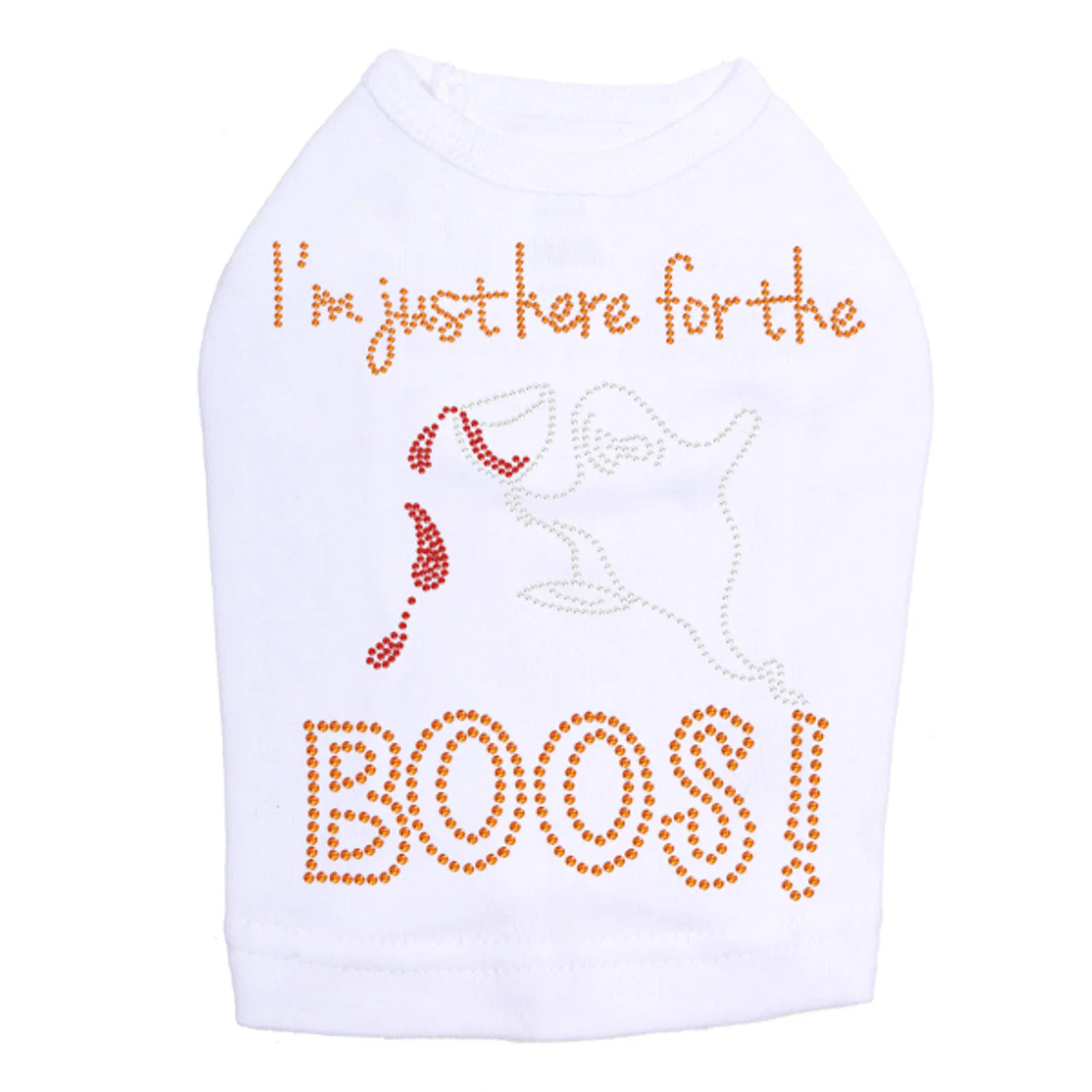I'm Just Here for the Boos! - Dog Tank - Image 4