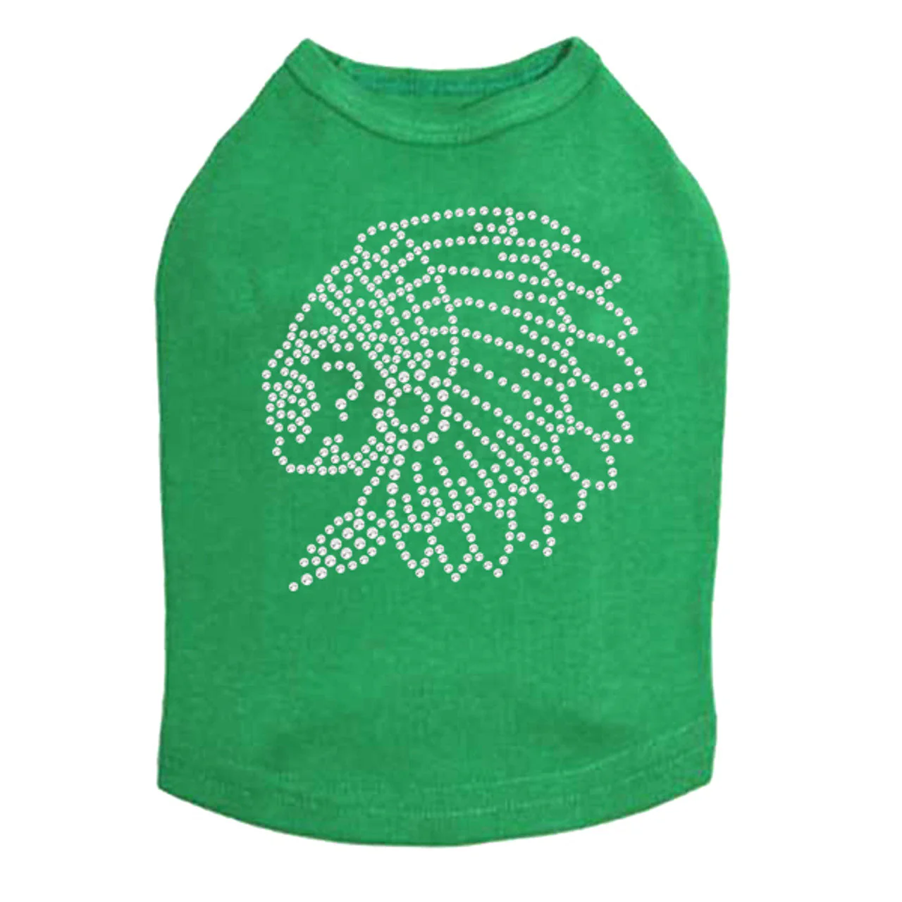 Indian (Rhinestone) - Dog Tank - Image 10