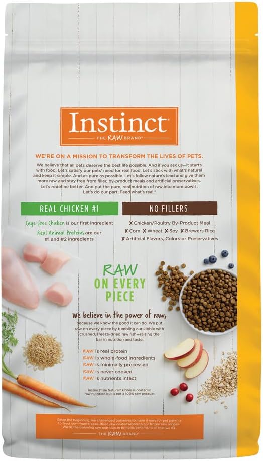 Instinct Raw Boost Whole Grain Chicken & Brown Rice Dry Dog (3.5lb) - Image 2