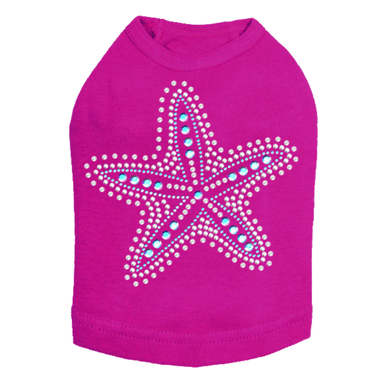 Iridescent AB Starfish - Dog Tank - Image 11