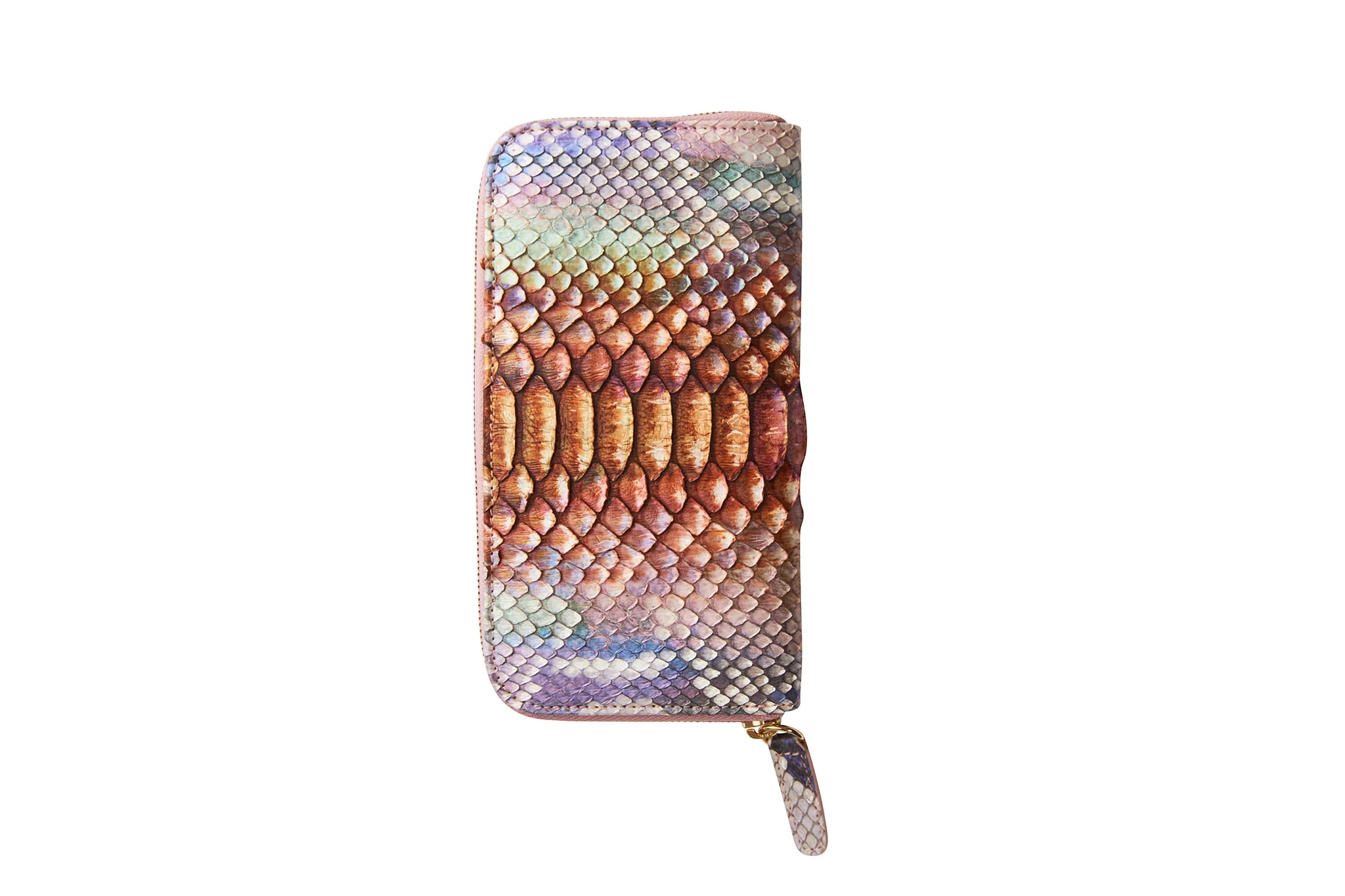 Iridescent Python Zip Wallet - Image 5