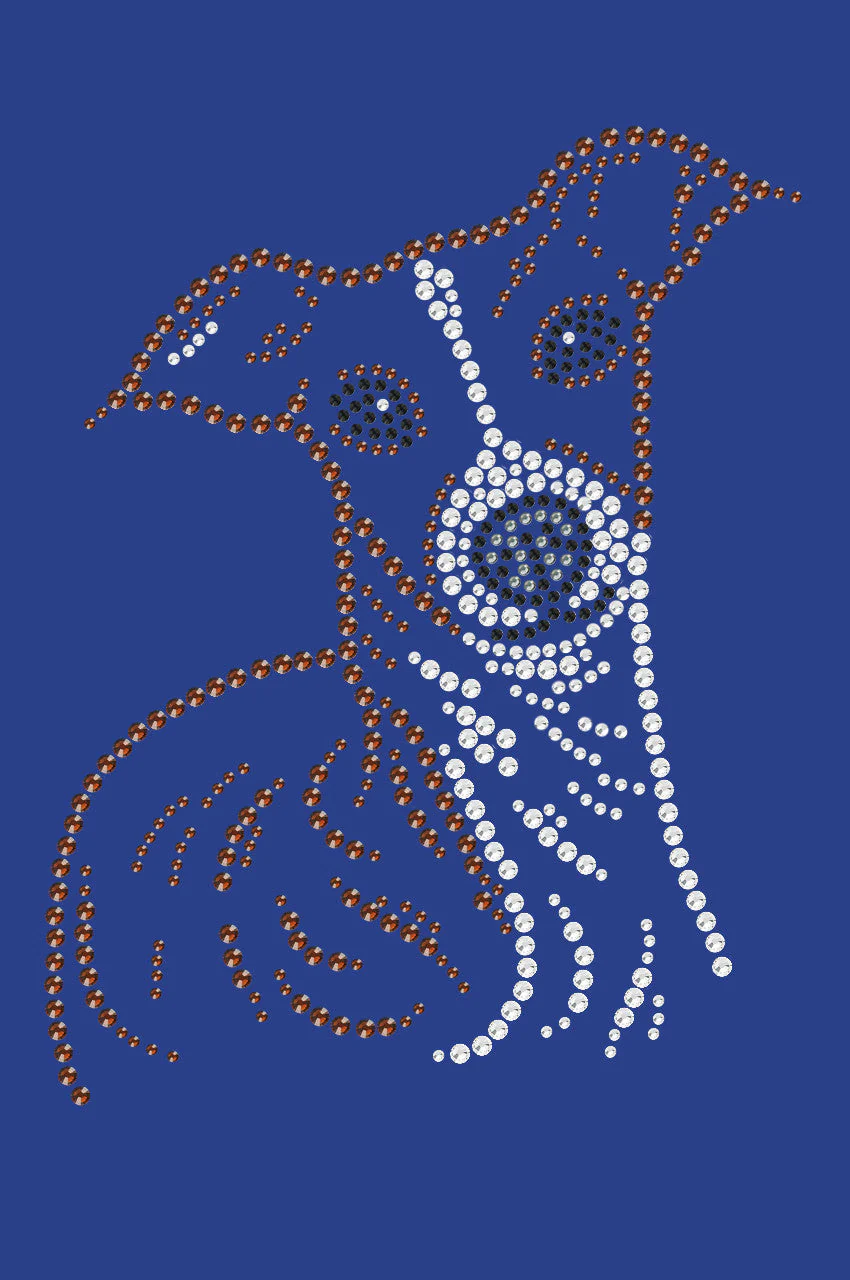 Italian Greyhound Face - bandana - Image 12