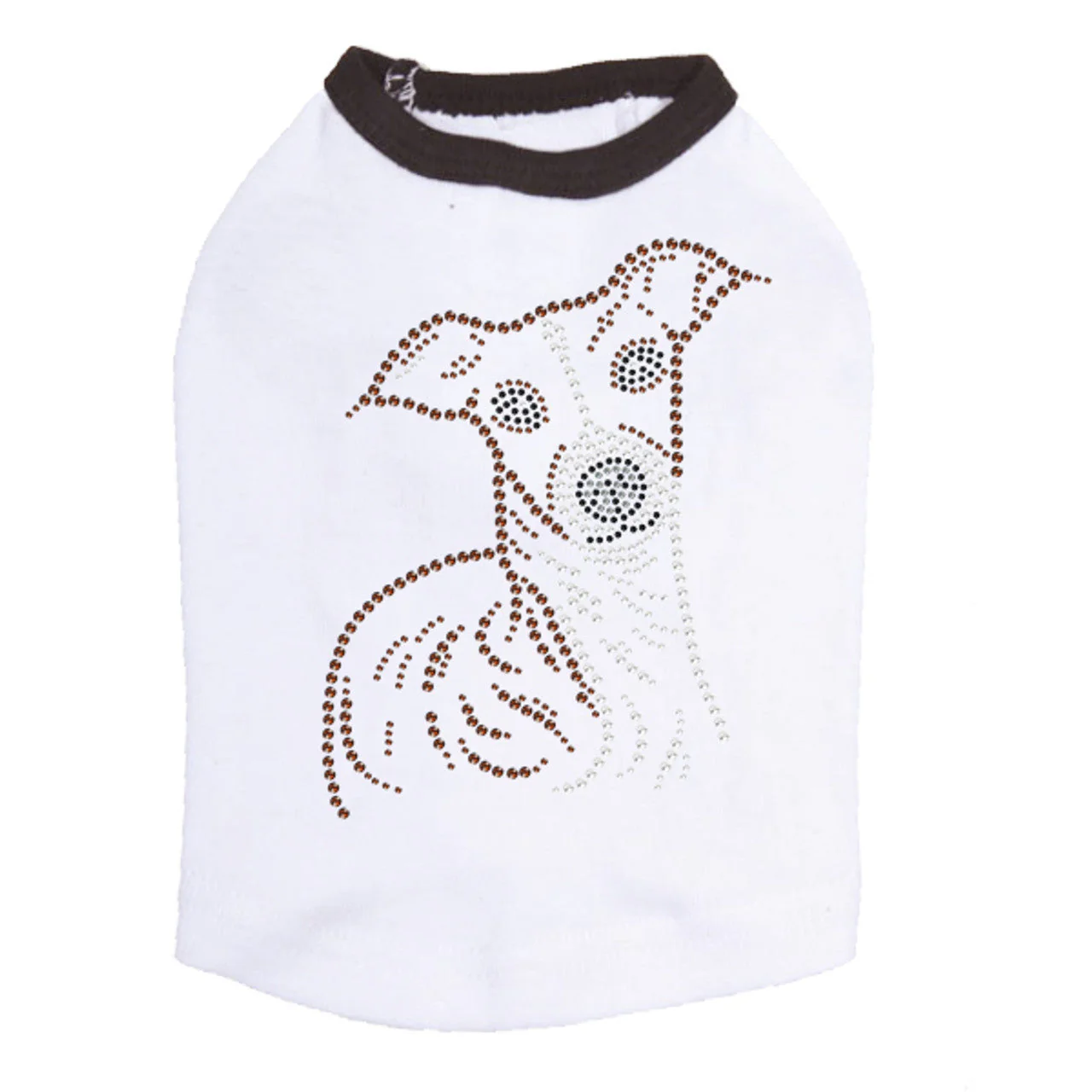 Italian Greyhound Face - Dog Tank - Image 4