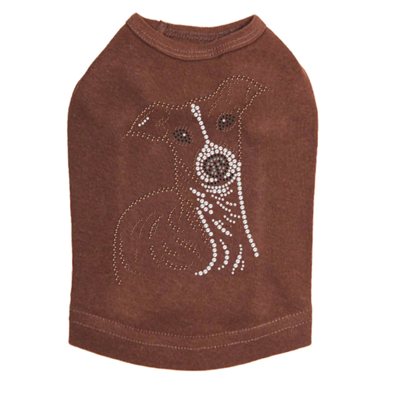Italian Greyhound Face - Dog Tank - Image 9