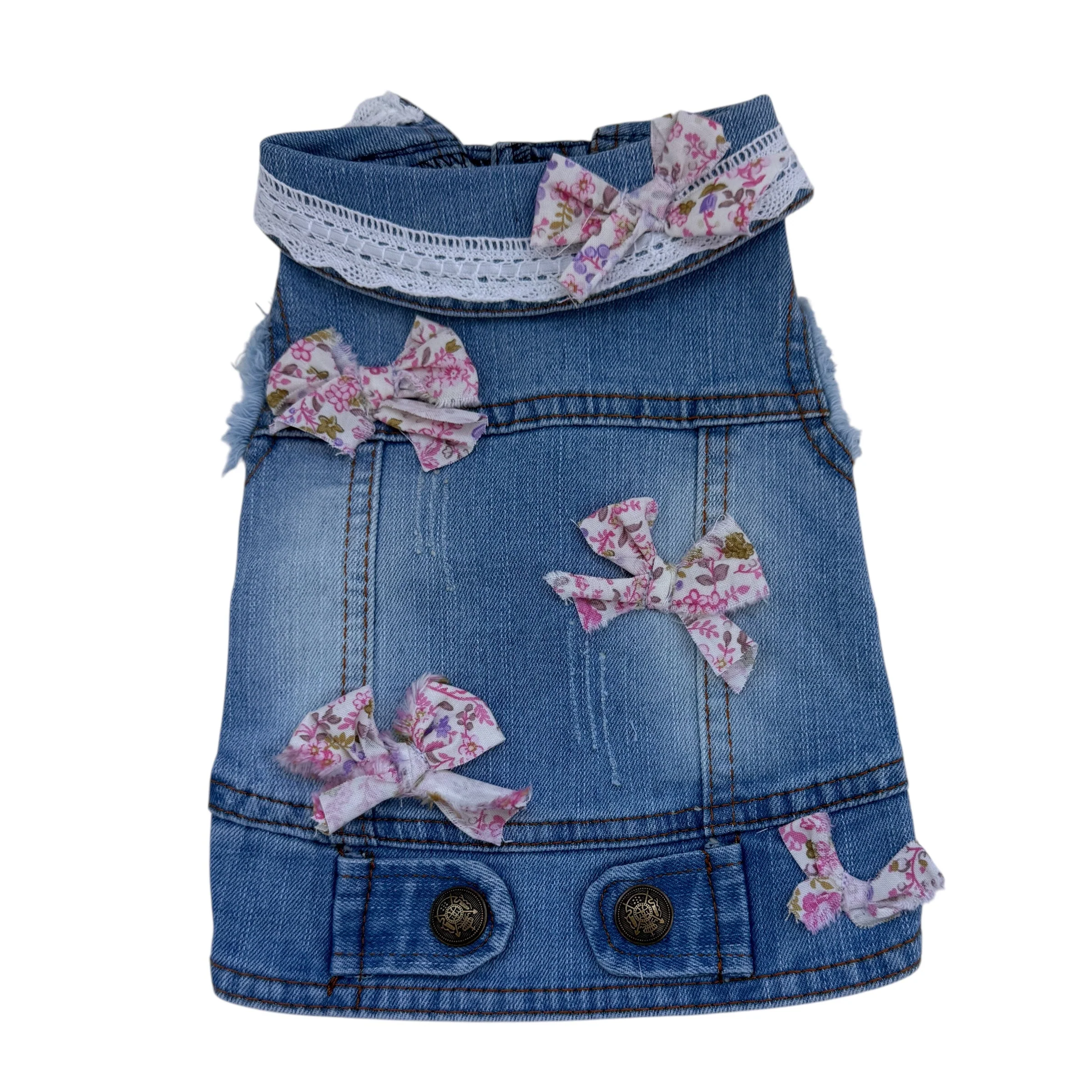 It's a Bow World Blue Vest - Image 2