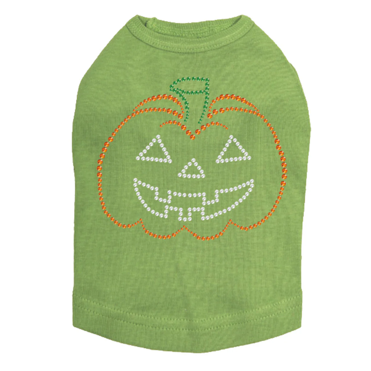 Jack-o-lantern Outline - Dog Tank - Image 11