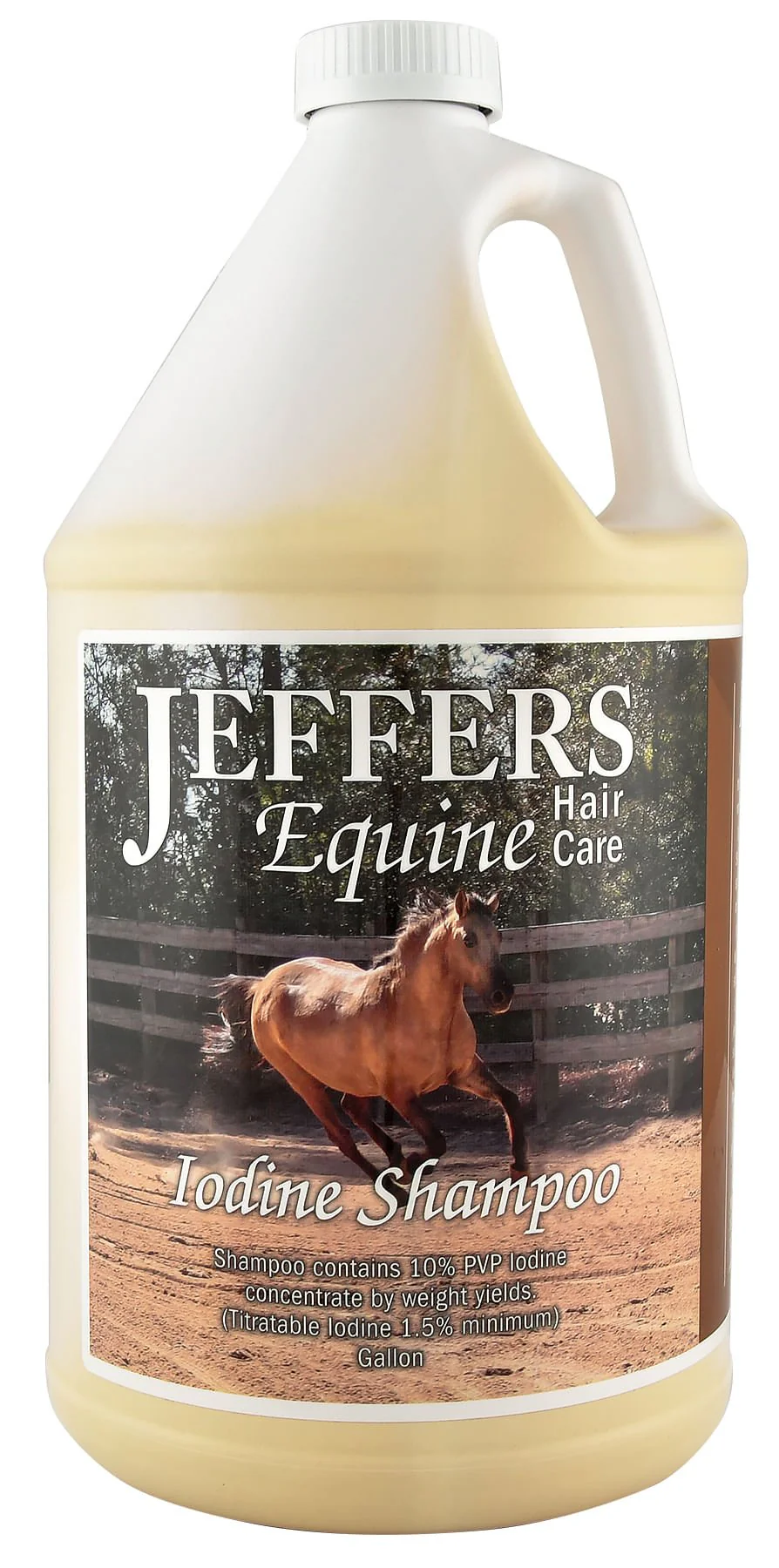 Jeffers Equine Medicated Iodine Antibacterial and Antifungal Horse Shampoo - Image 3