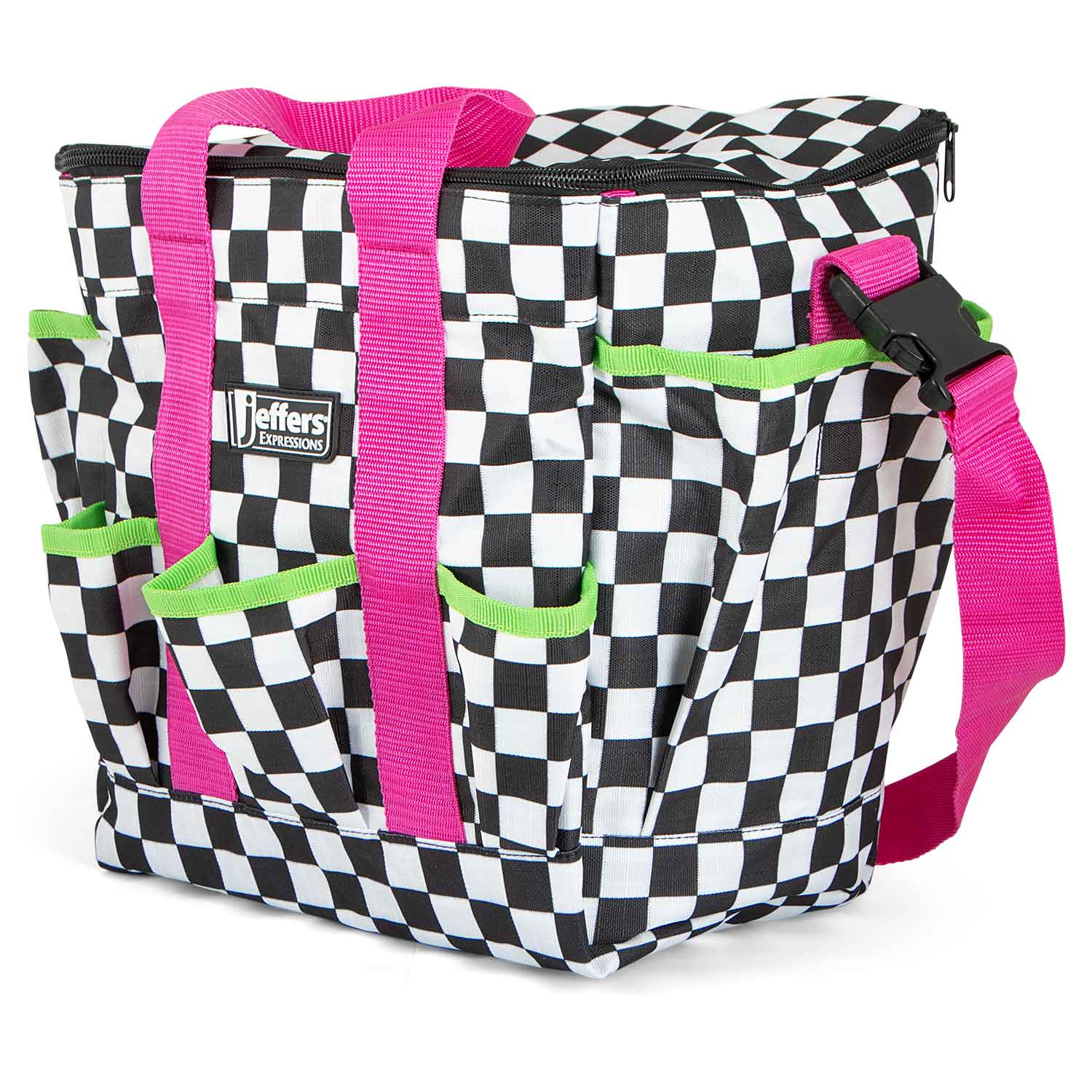 Jeffers Expression Deluxe Horse Grooming Bag with Adjustable Strap - Image 6