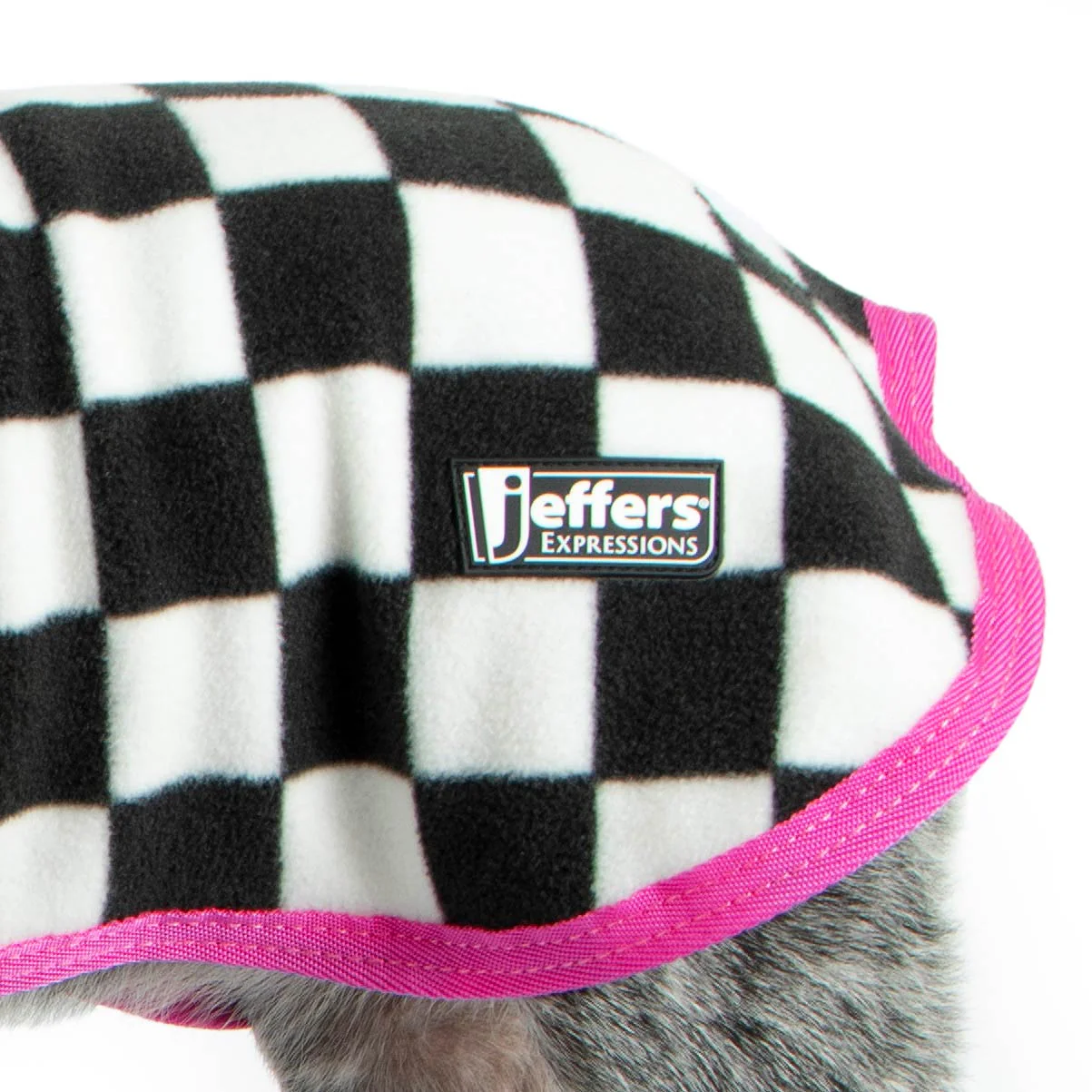 Jeffers Expression Moisture-Wicking Fleece Dog Coat - Image 3