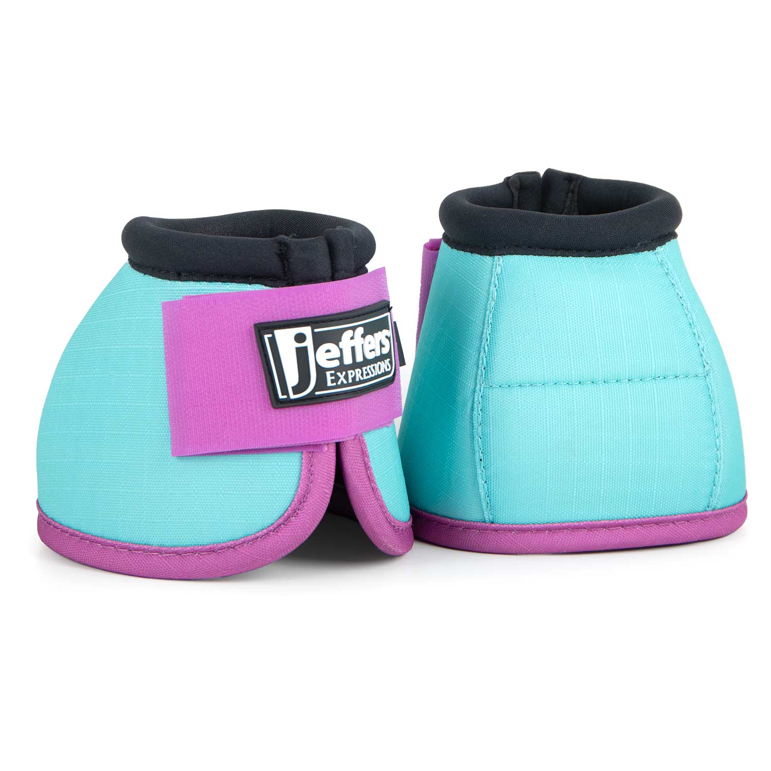 Jeffers Expression Neon No-Turn Bell Boots for Horses - Image 10