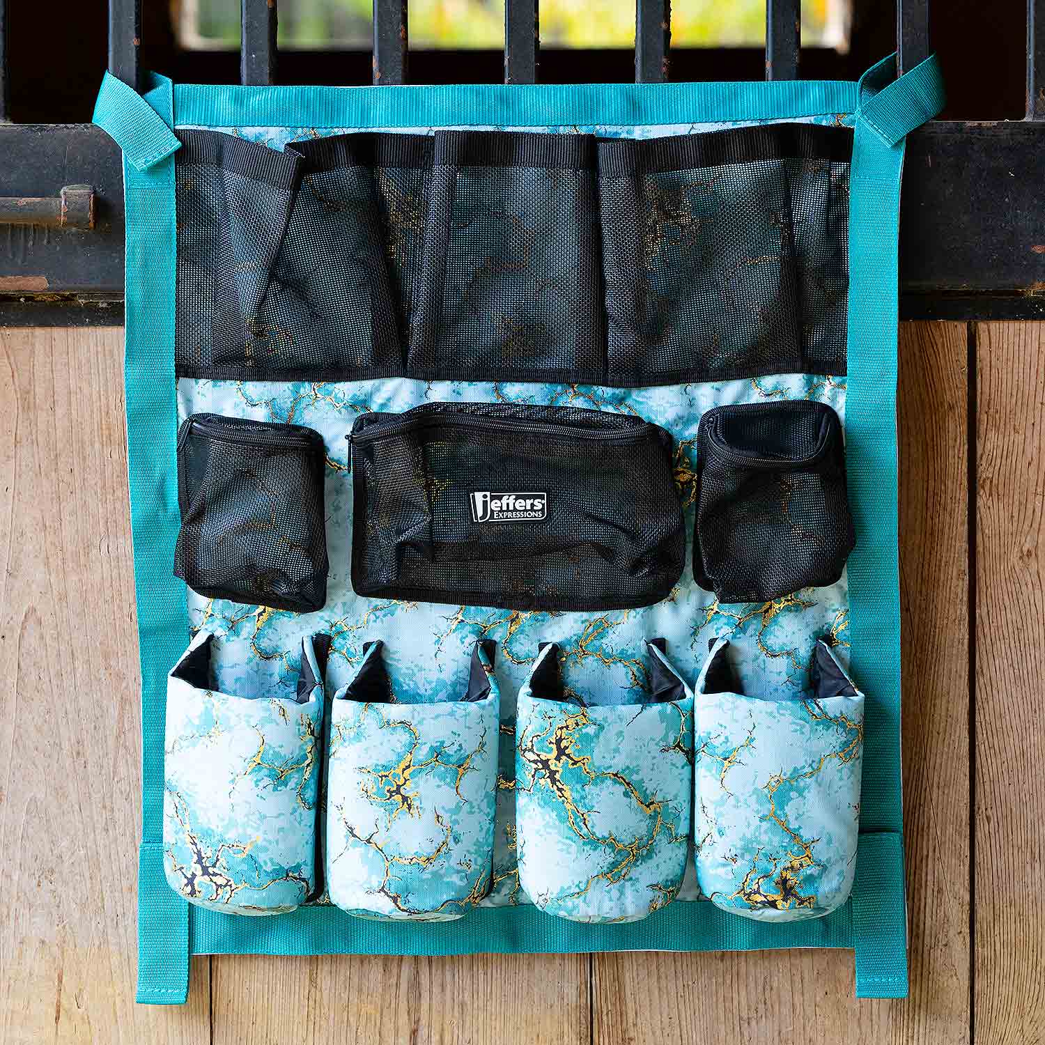 Jeffers Expression Trailer Door Horse Grooming Caddy - Image 13