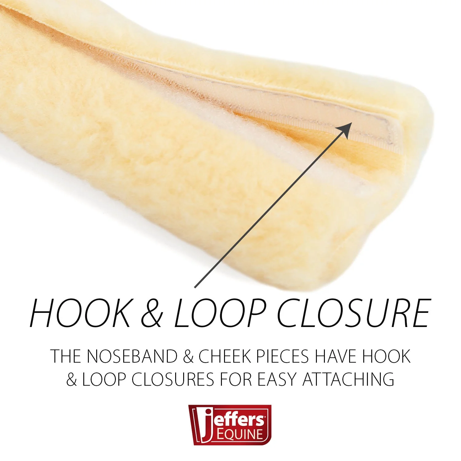 Jeffers Horse Fleece Halter Tube, 4 Piece Comfort Set - Image 5